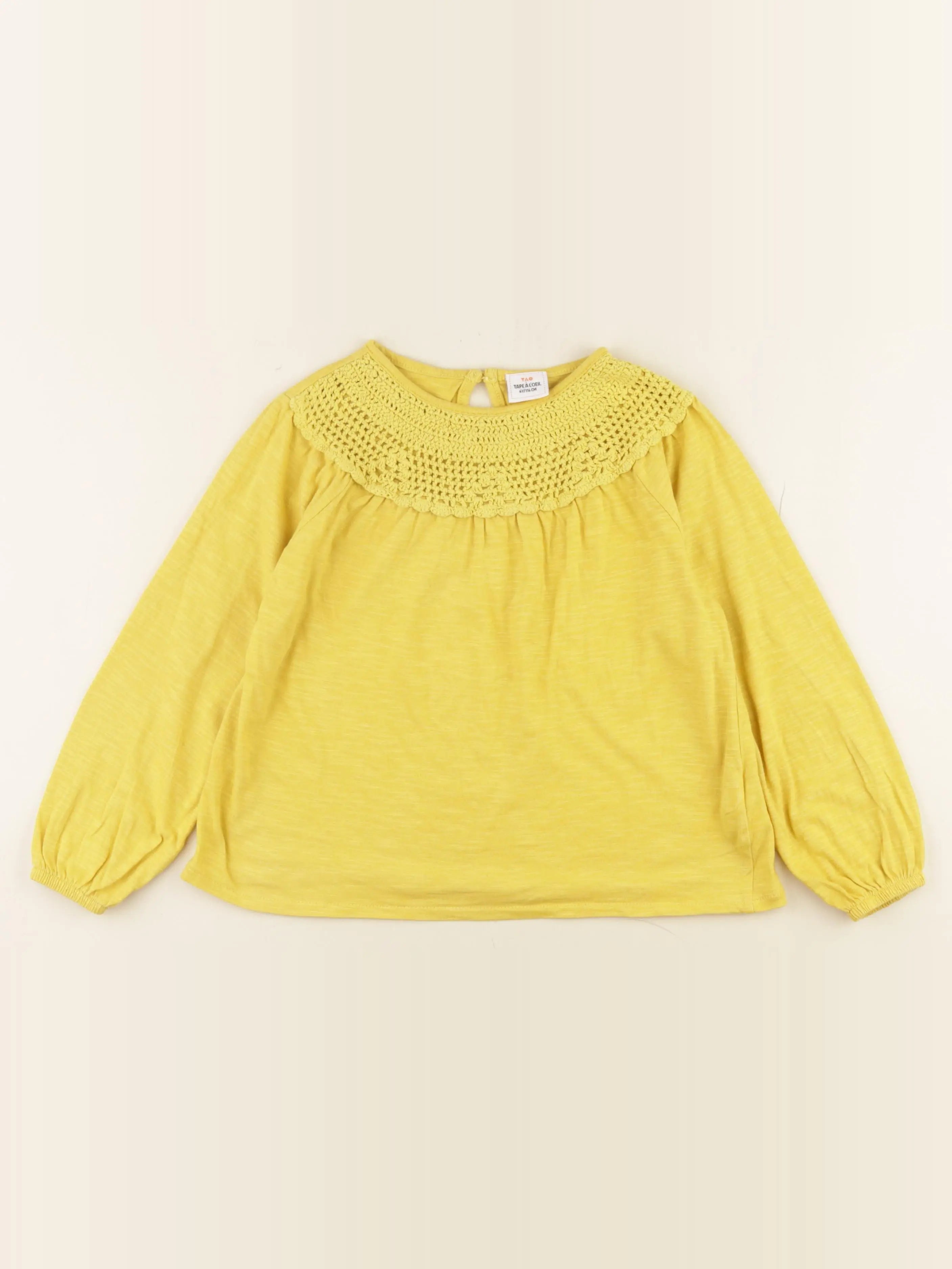 Tape à l'oeil - tee-shirt jaune - 6 ans