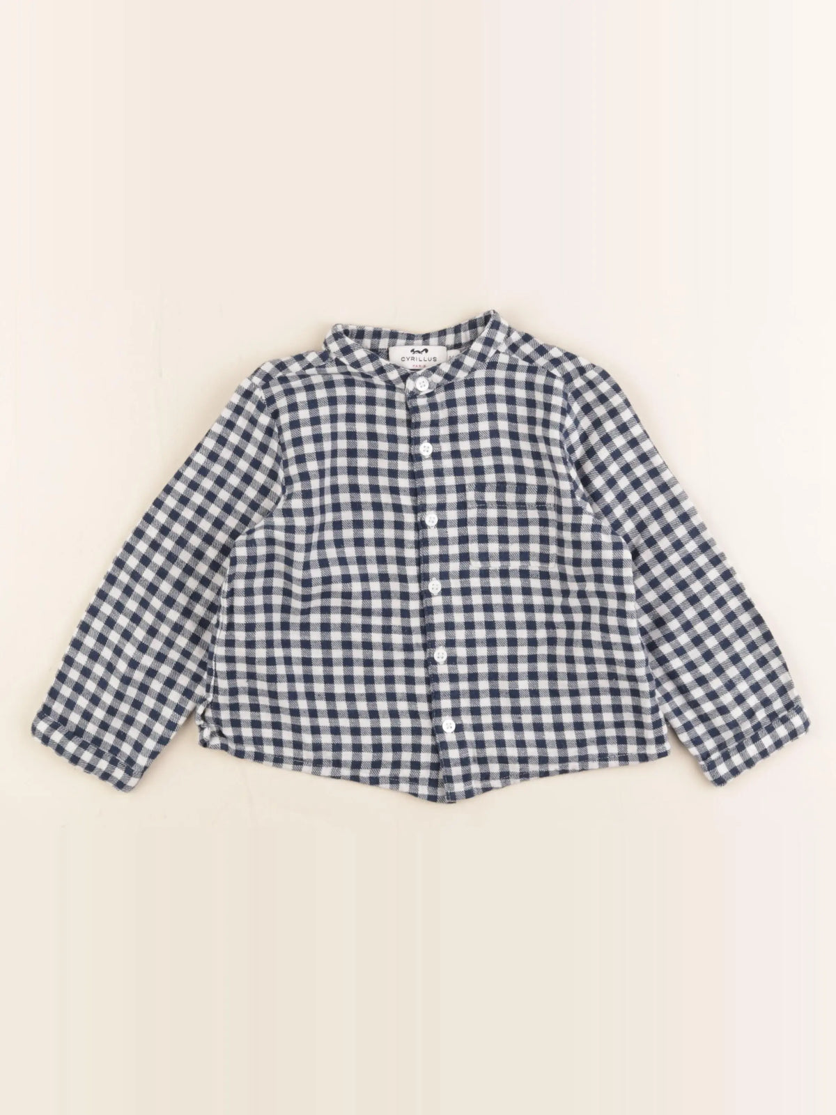 Cyrillus - chemise bleu - 24 mois