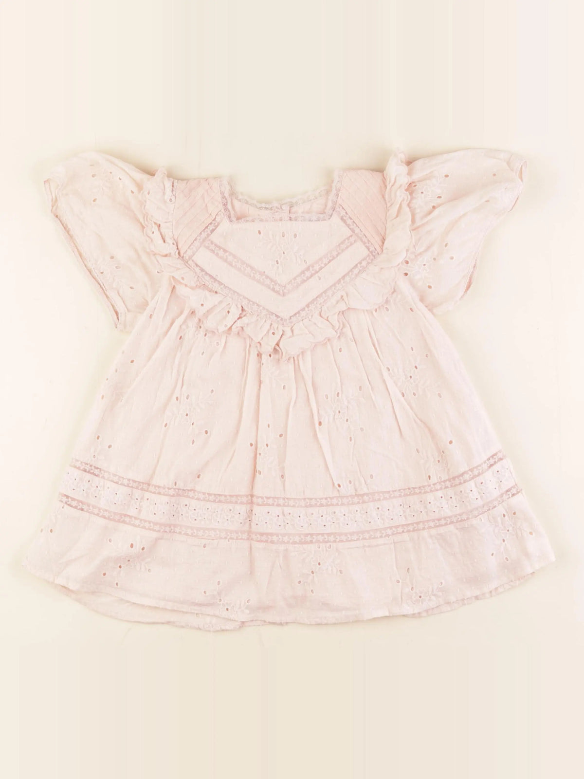 Zara - blouse rose - 18/24 mois