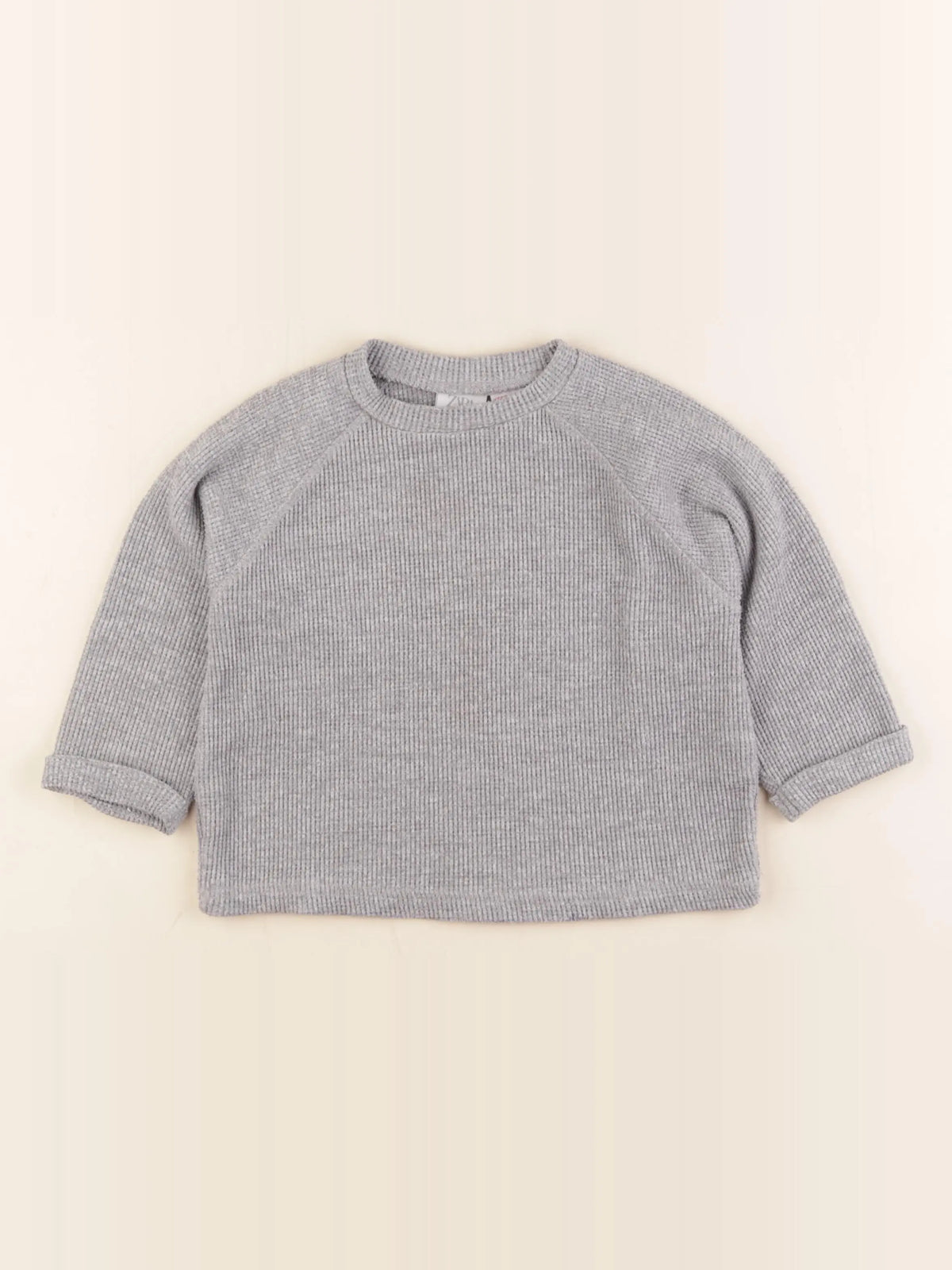 Zara - sweat gris - 18/24 mois