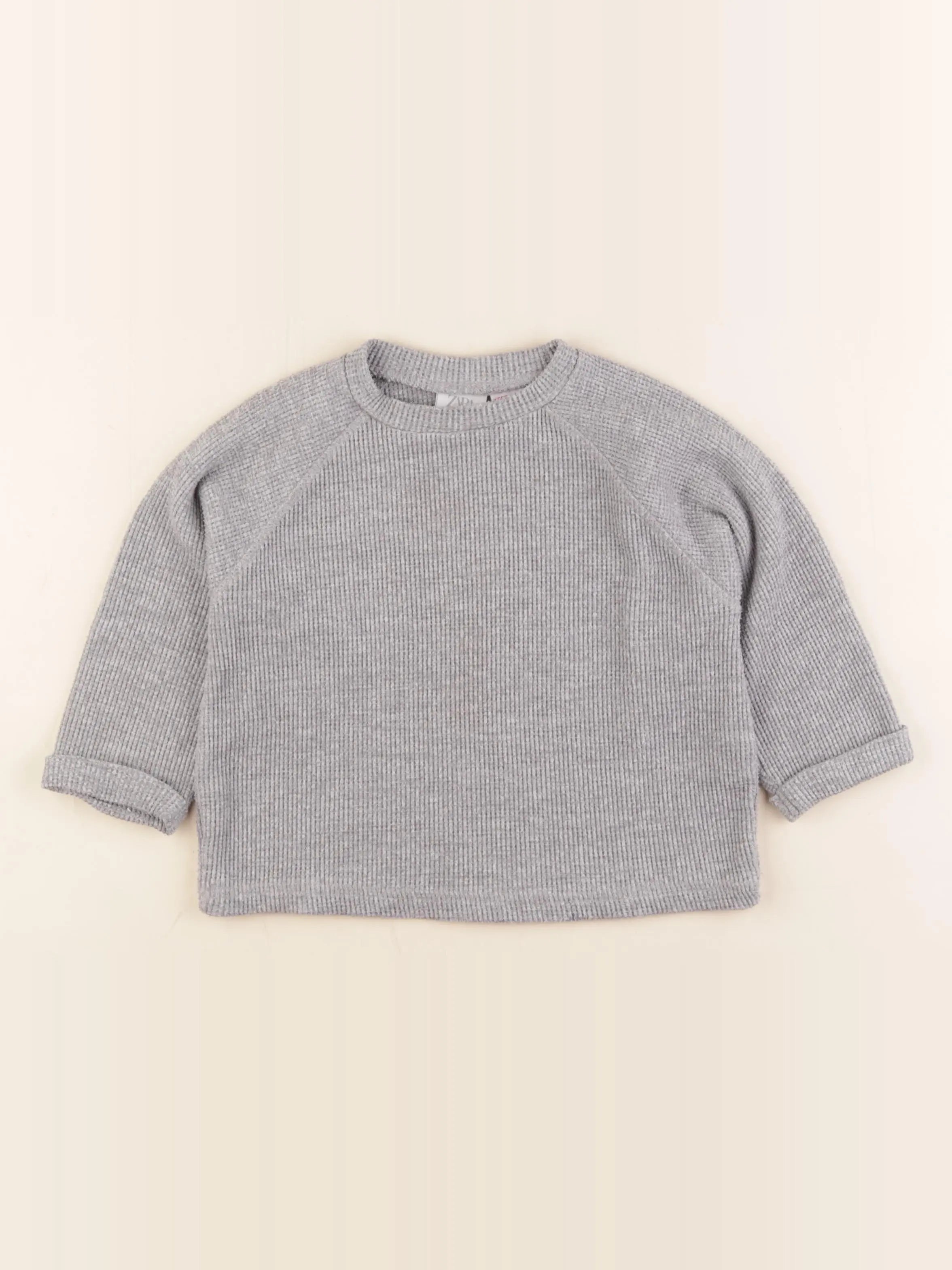Zara - sweat gris - 18/24 mois