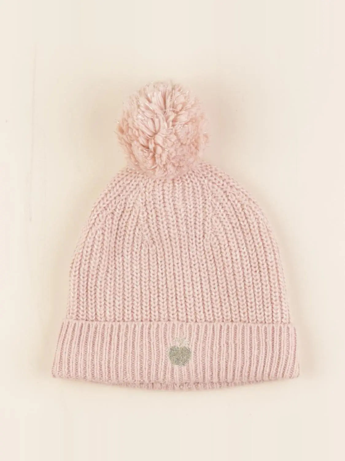 Vertbaudet - bonnet rose - 2/3 ans