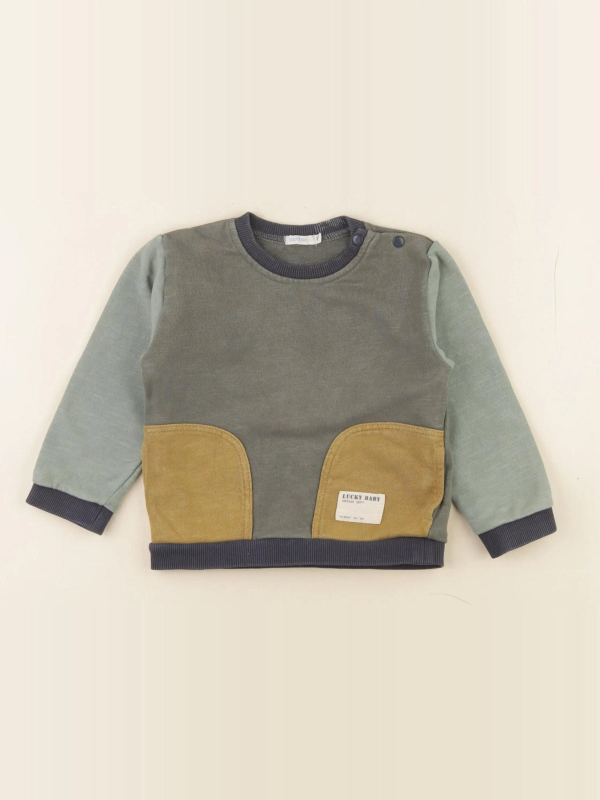 Boutchou - sweat vert - 24 mois
