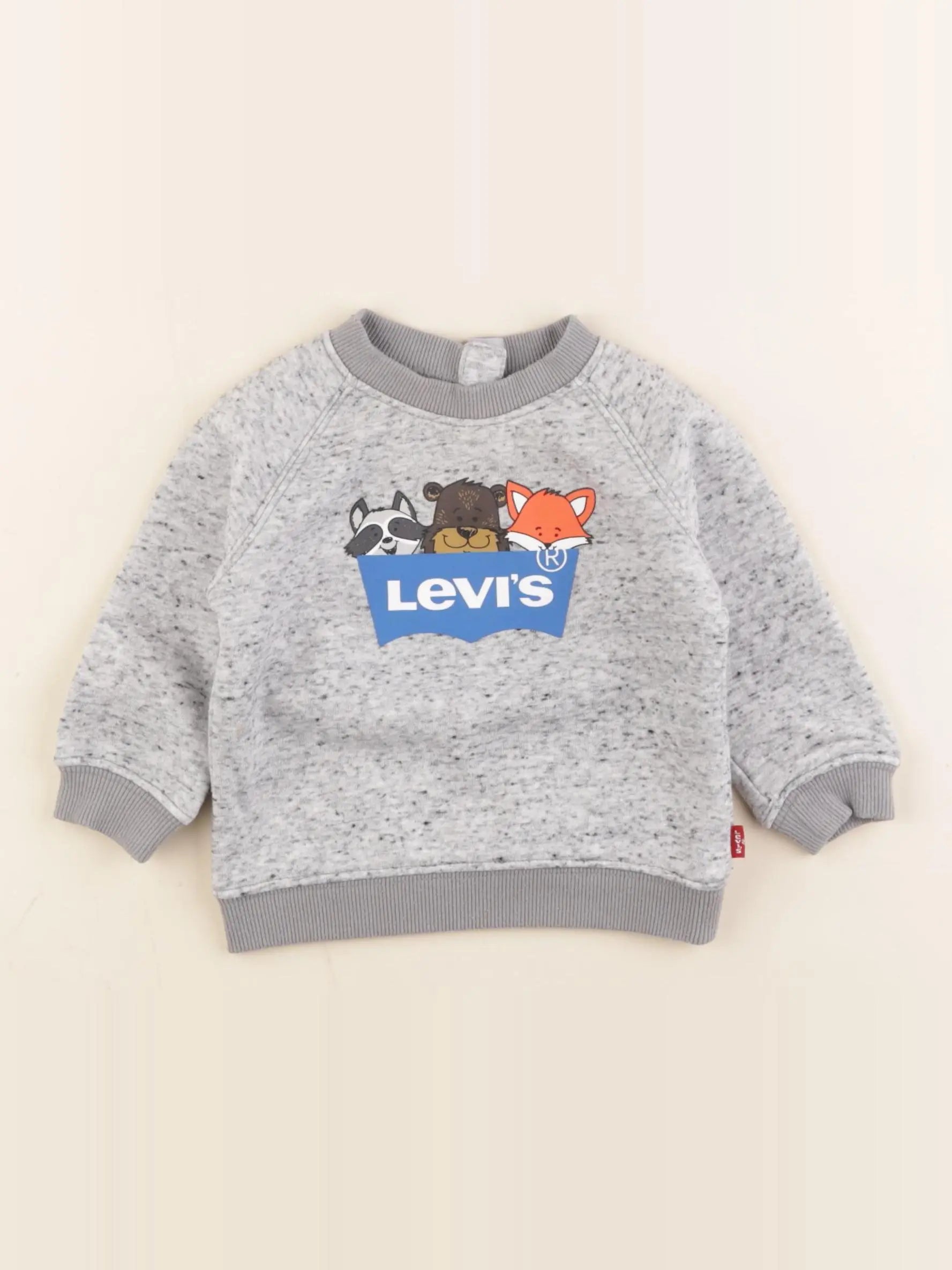 Levi's - sweat gris - 6 mois