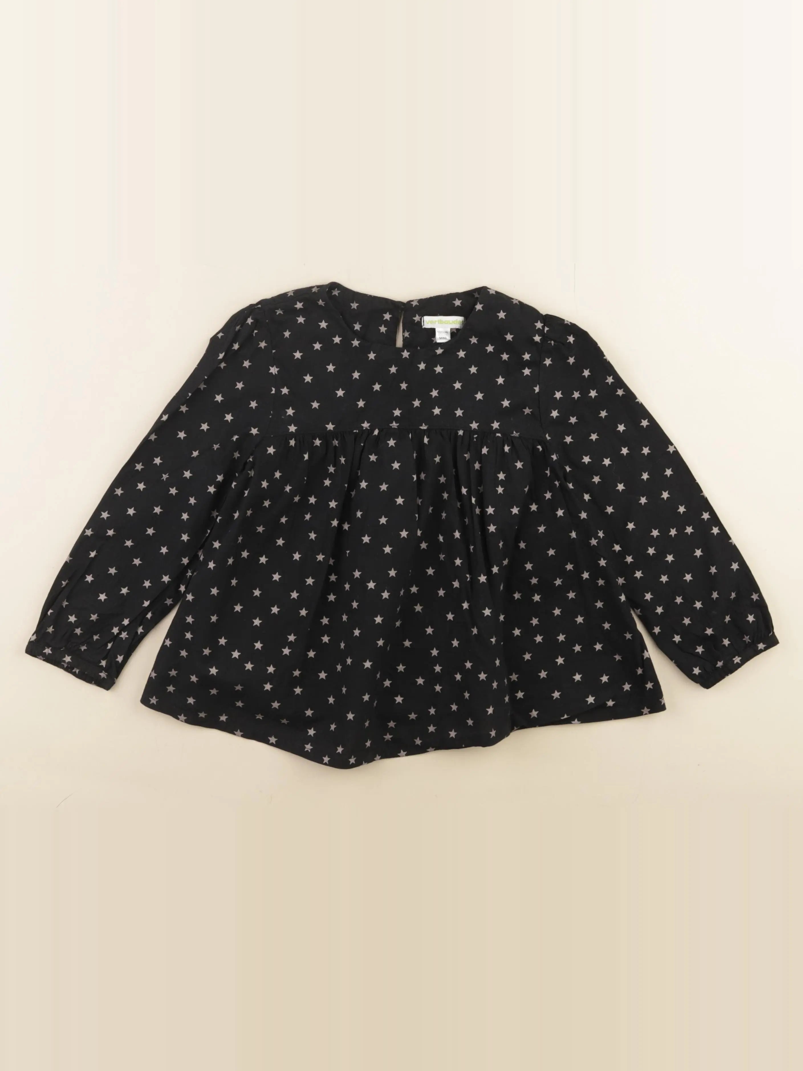 Vertbaudet - blouse noir - 5 ans