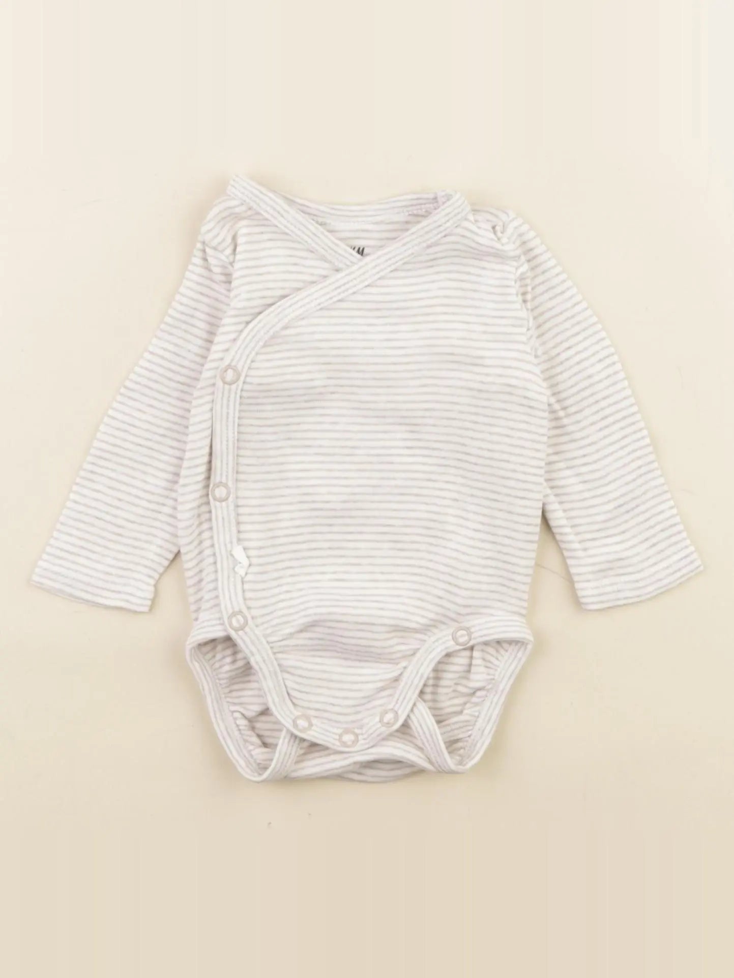 H&M - body beige - 1/2 mois