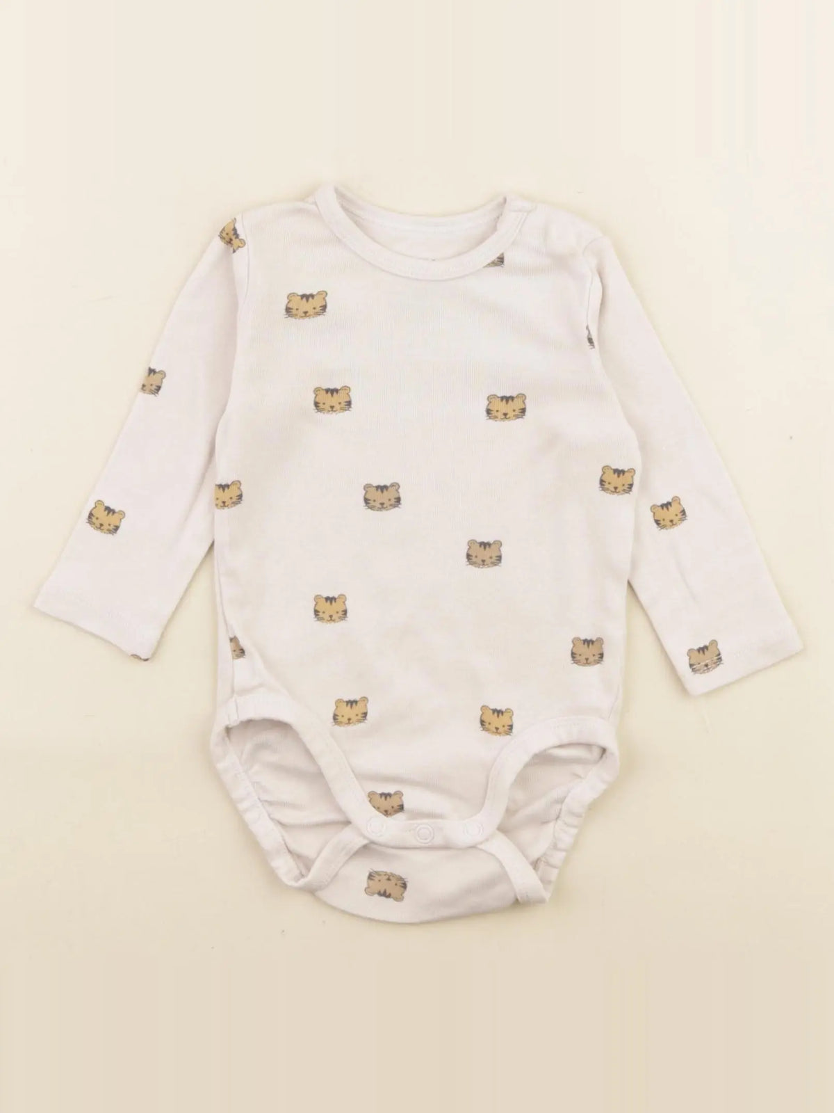 H&M - body beige - 2/4 mois