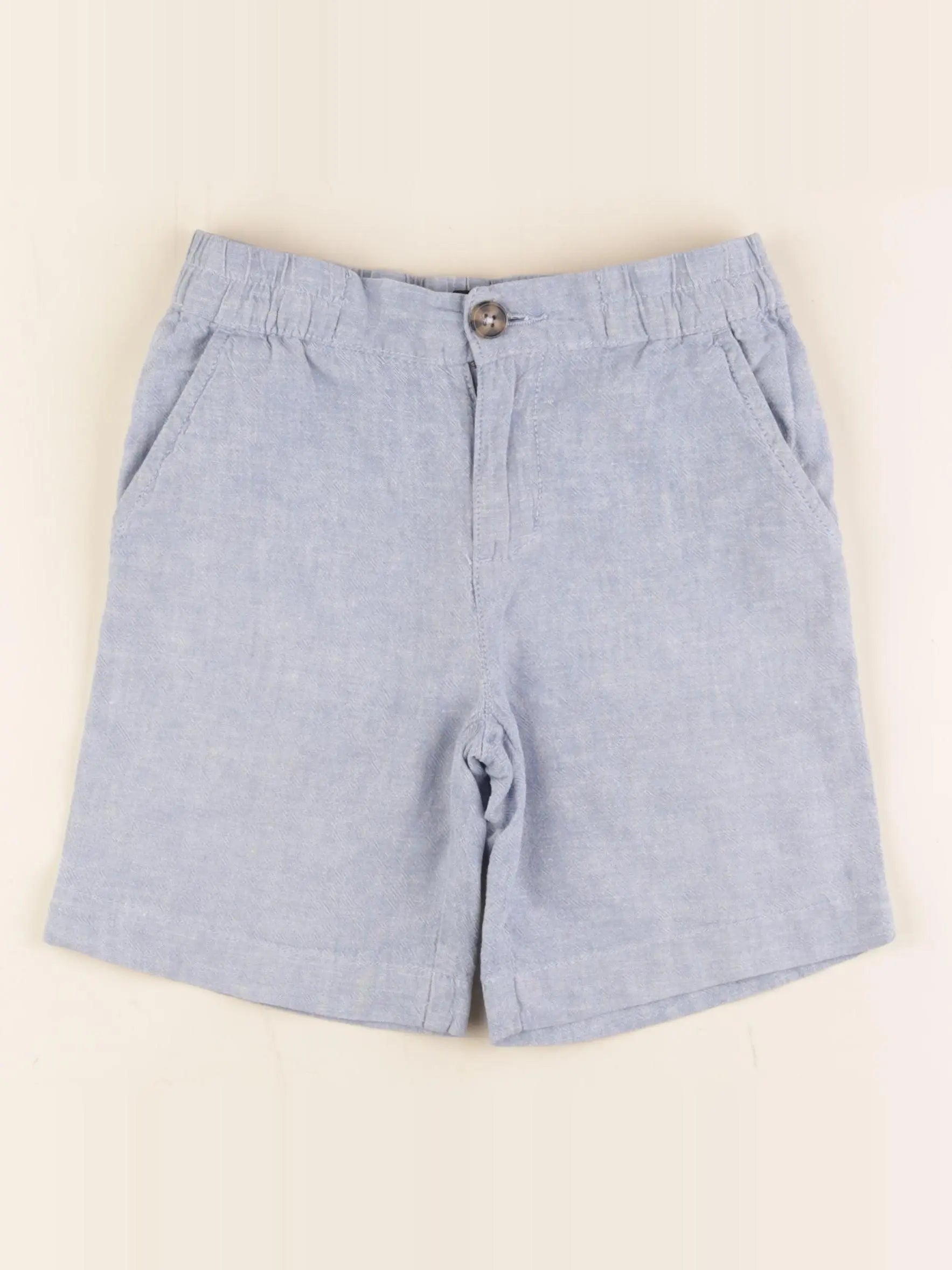 Monoprix - short bleu - 8 ans