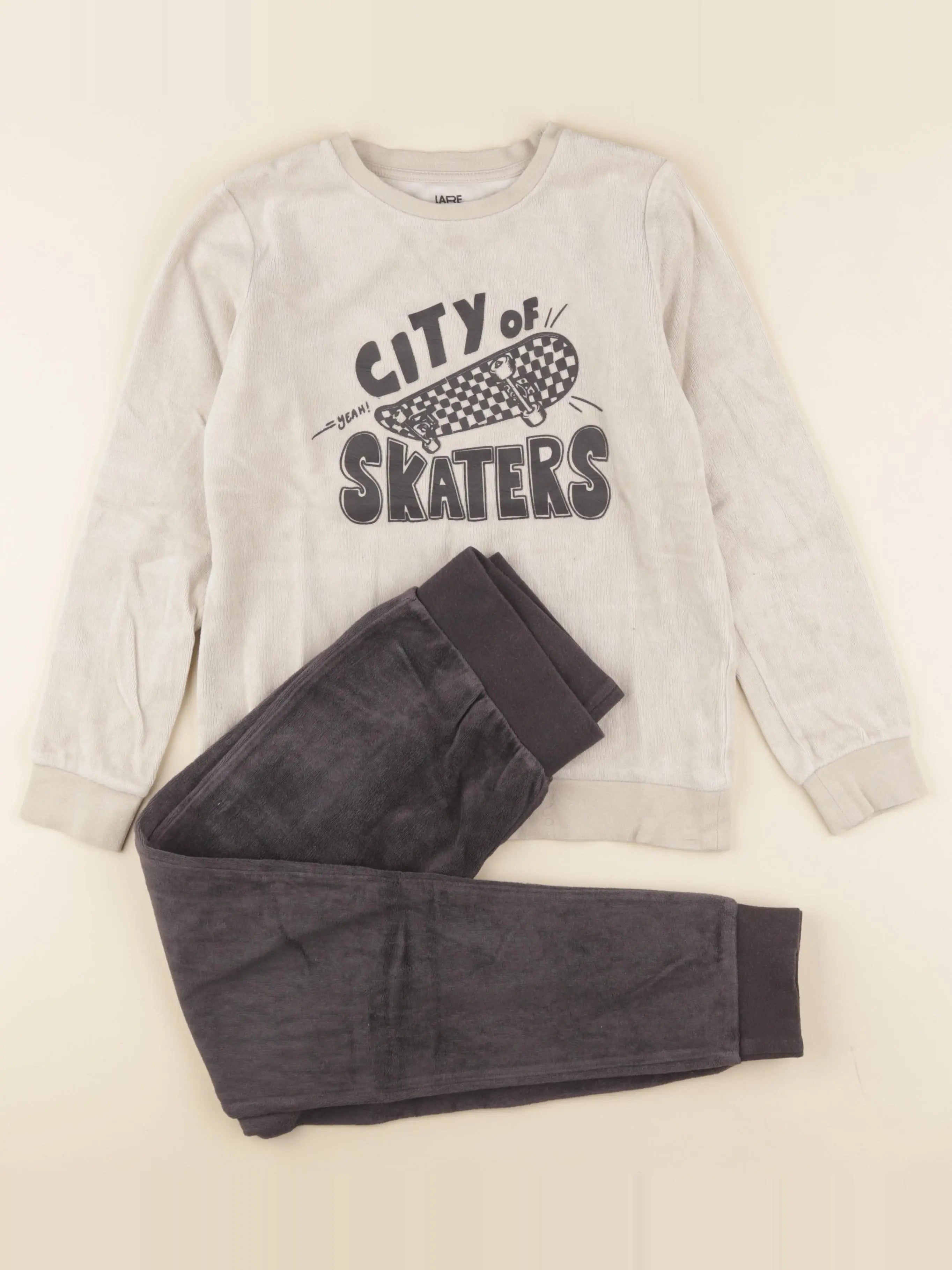 La Redoute - pyjama velours multicolore - 10 ans