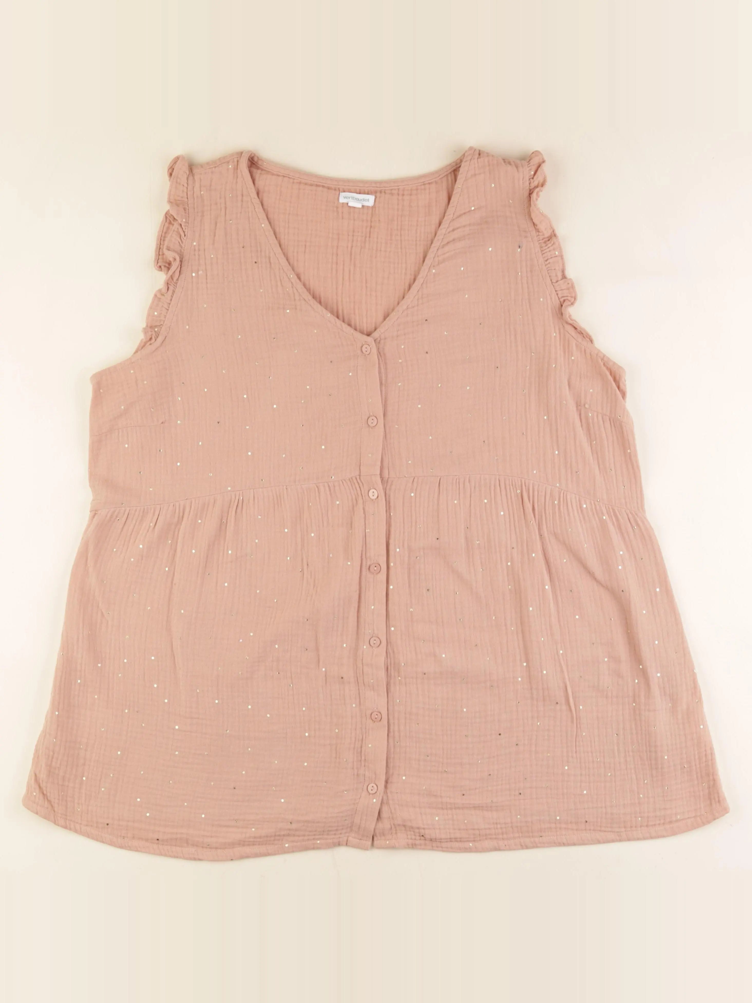 Vertbaudet - blouse grossesse rose, or - 46