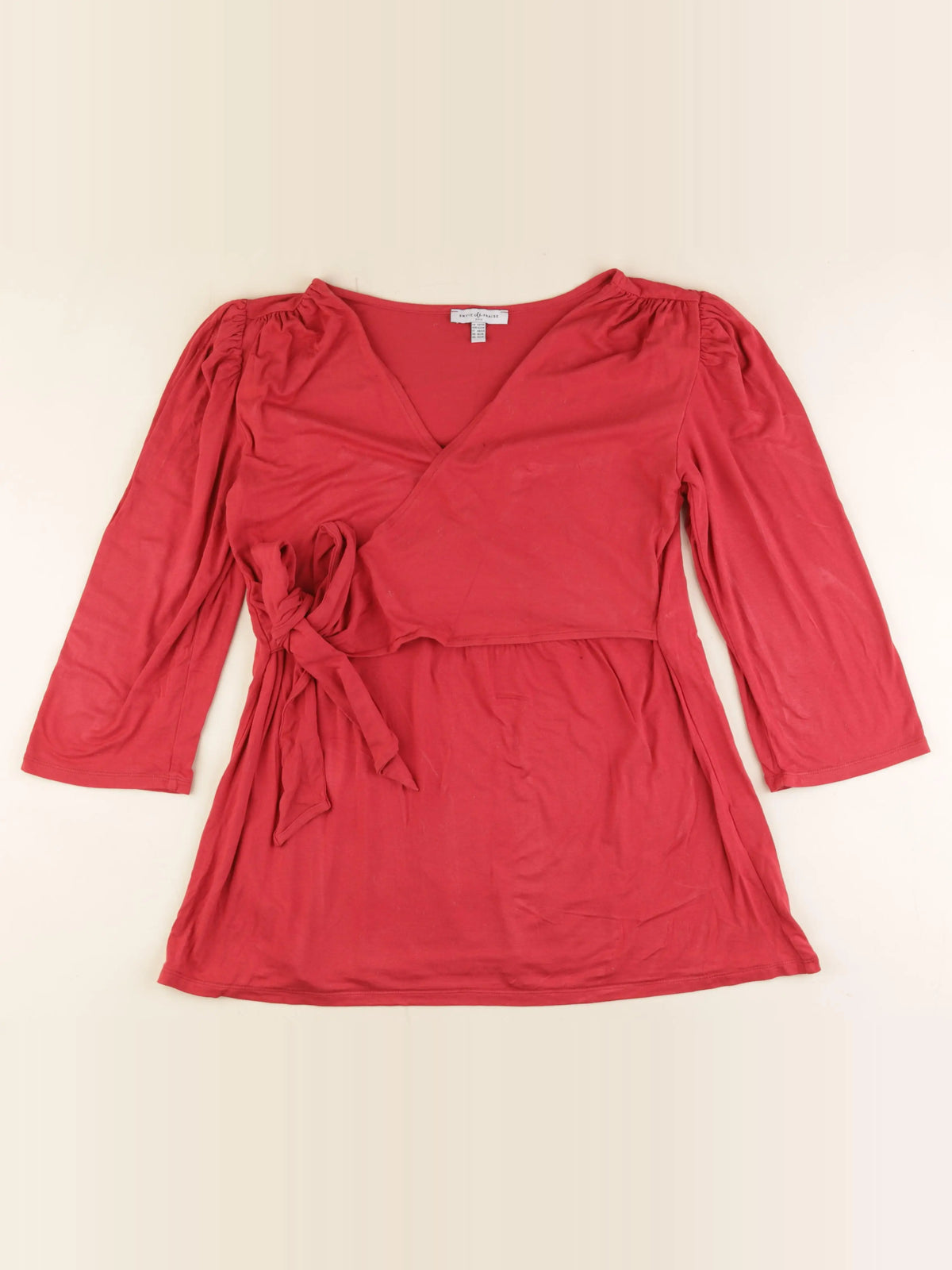 Envie de fraise - tee-shirt allaitement, grossesse rouge - 44 à 46