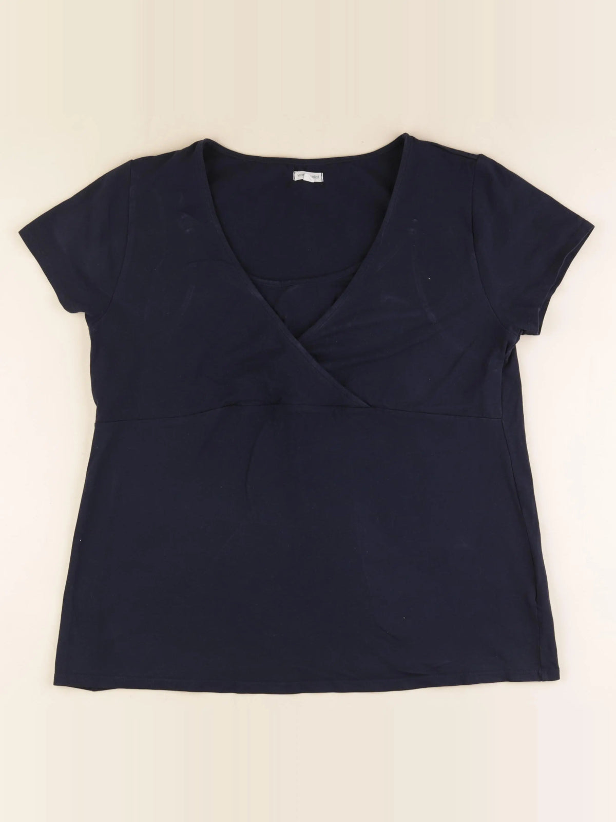 Vertbaudet - tee-shirt allaitement, grossesse bleu - 46 à 48