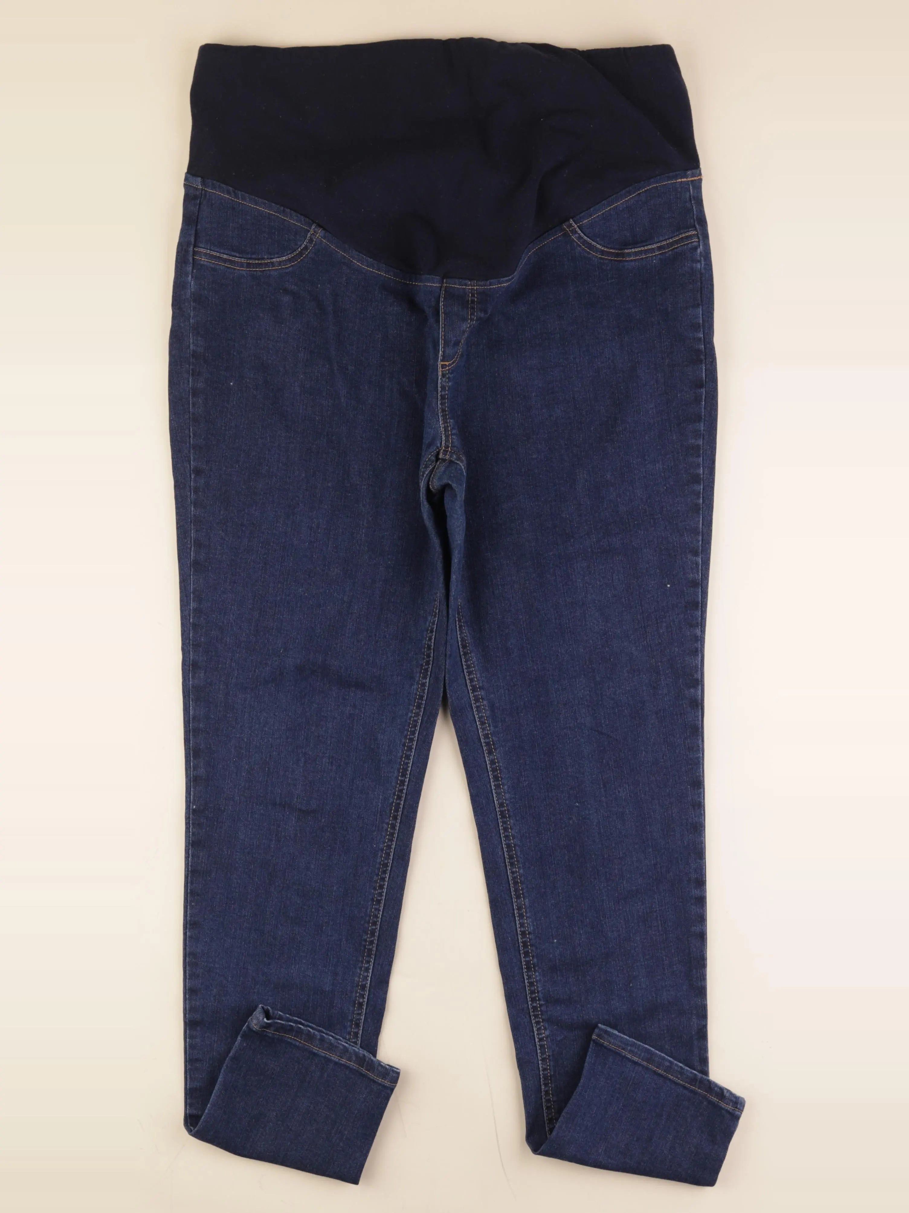 Vertbaudet - pantalon grossesse bleu - 46