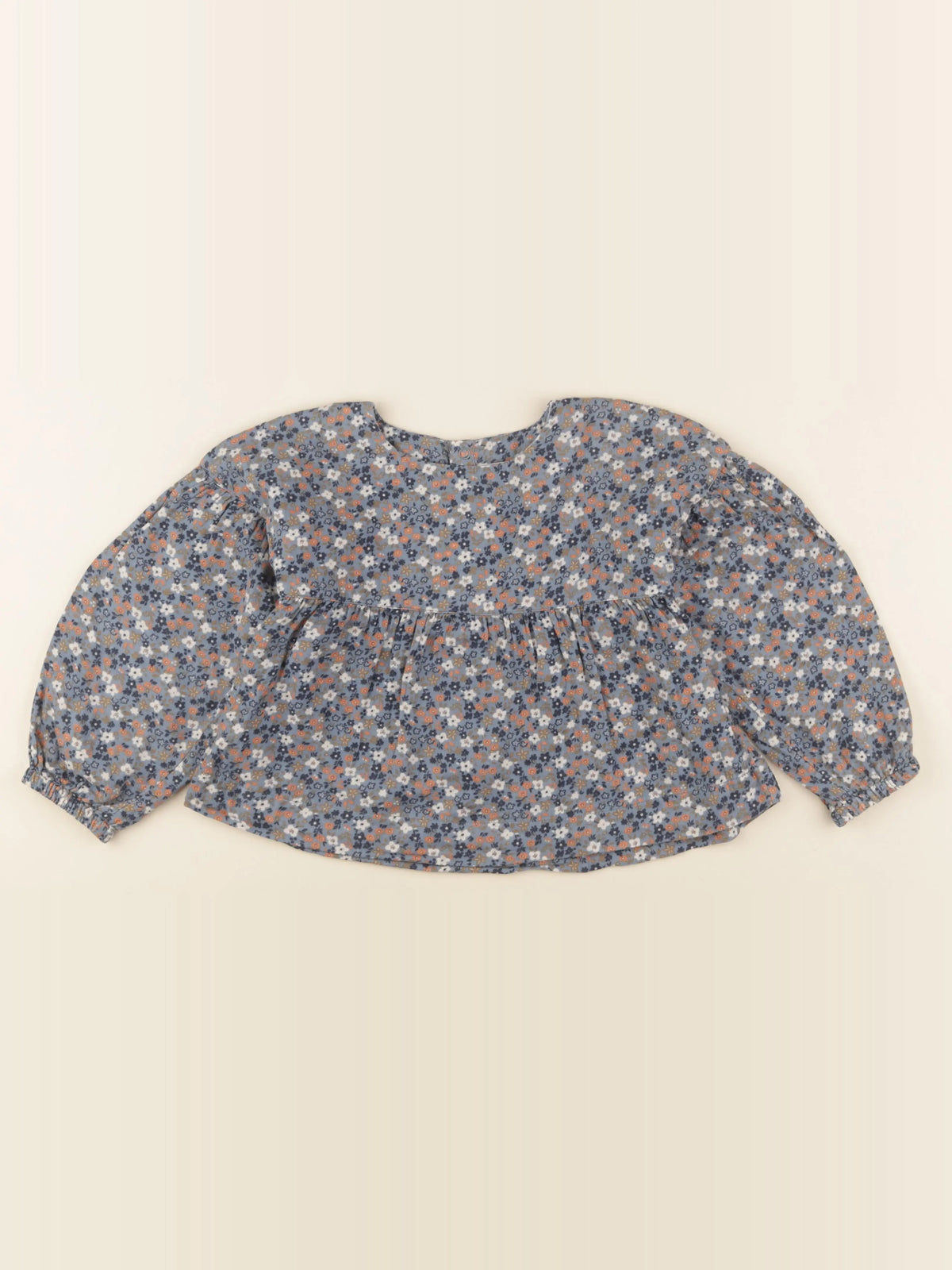 Petit Bateau - blouse multicolore - 6 ans