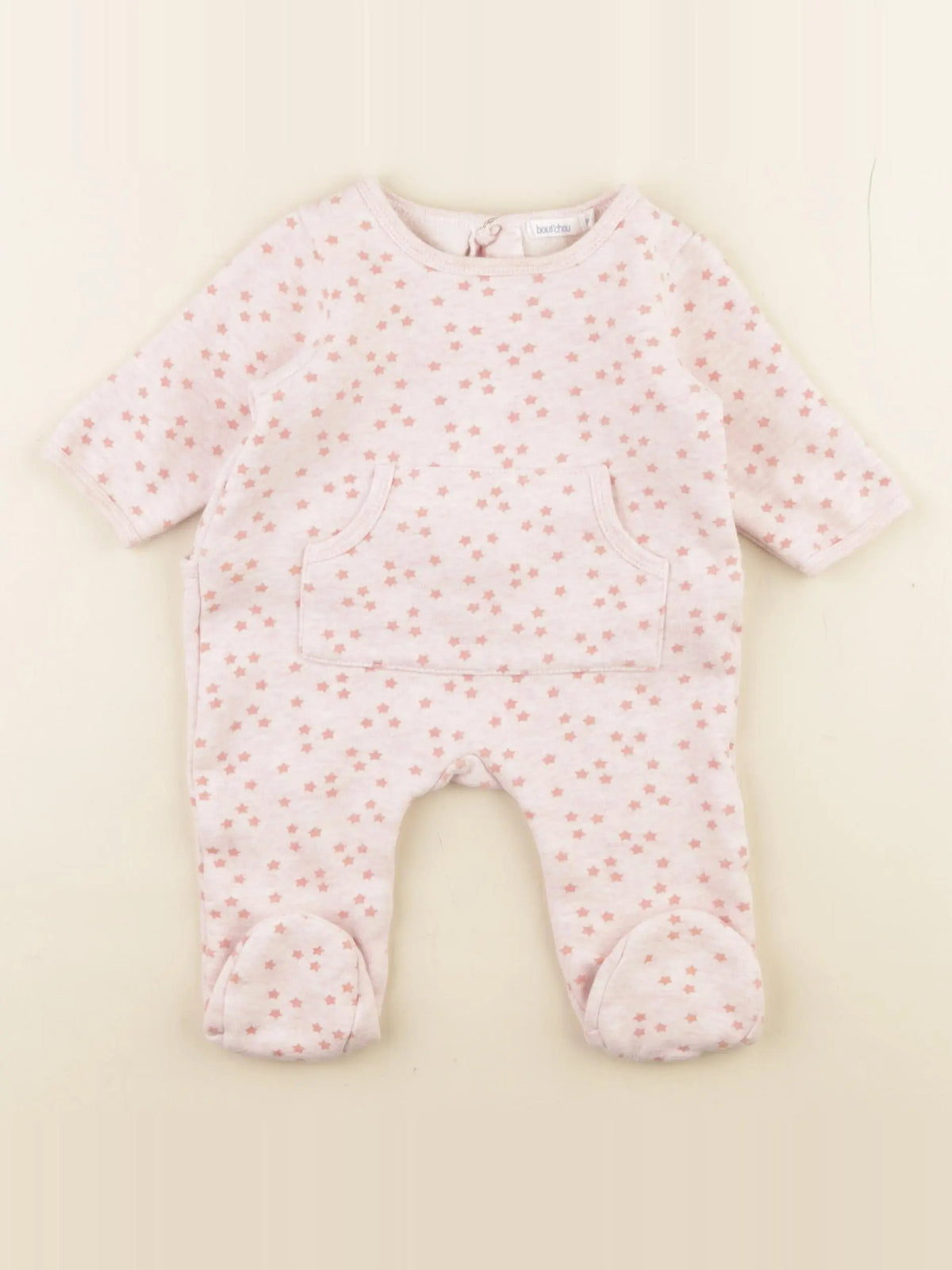Boutchou - pyjama coton rose - 3 mois