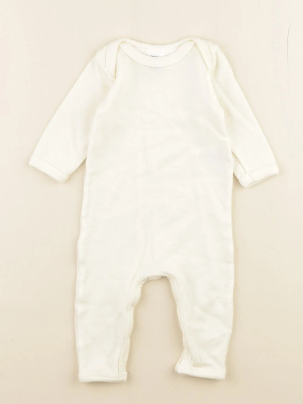 Petit Bateau - combinaison beige - 3 mois