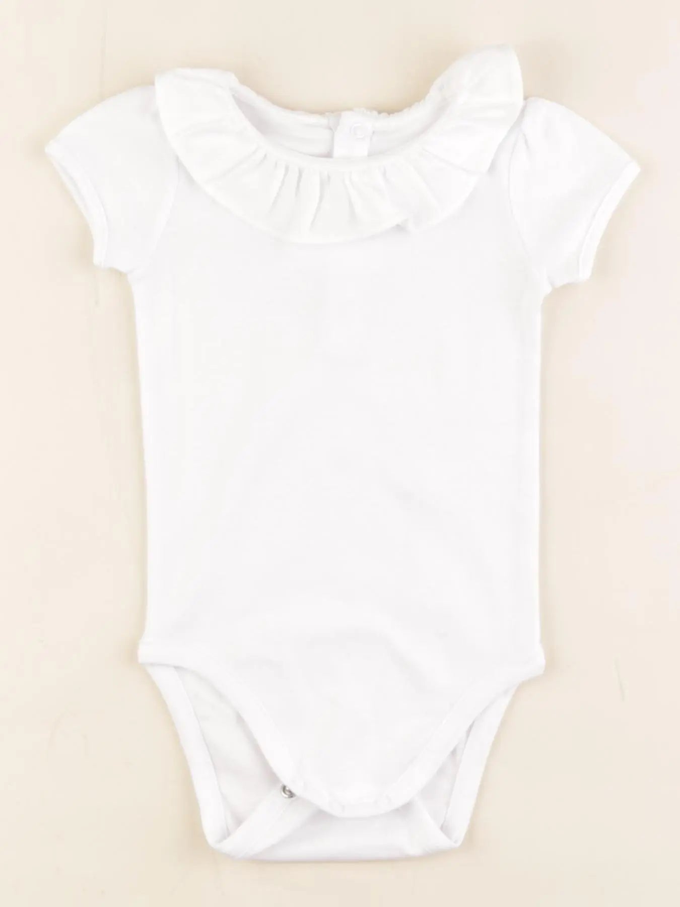 Jacadi - body à col blanc - 12 mois