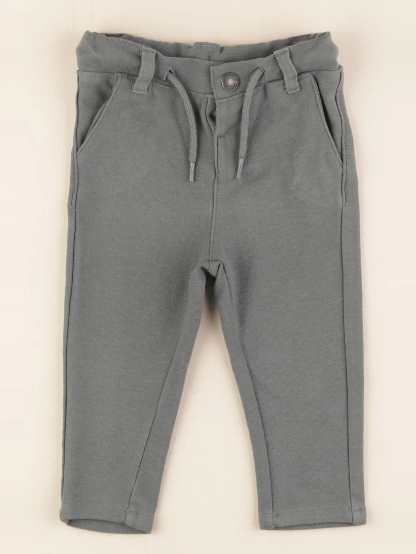 Vertbaudet - pantalon vert - 6 mois