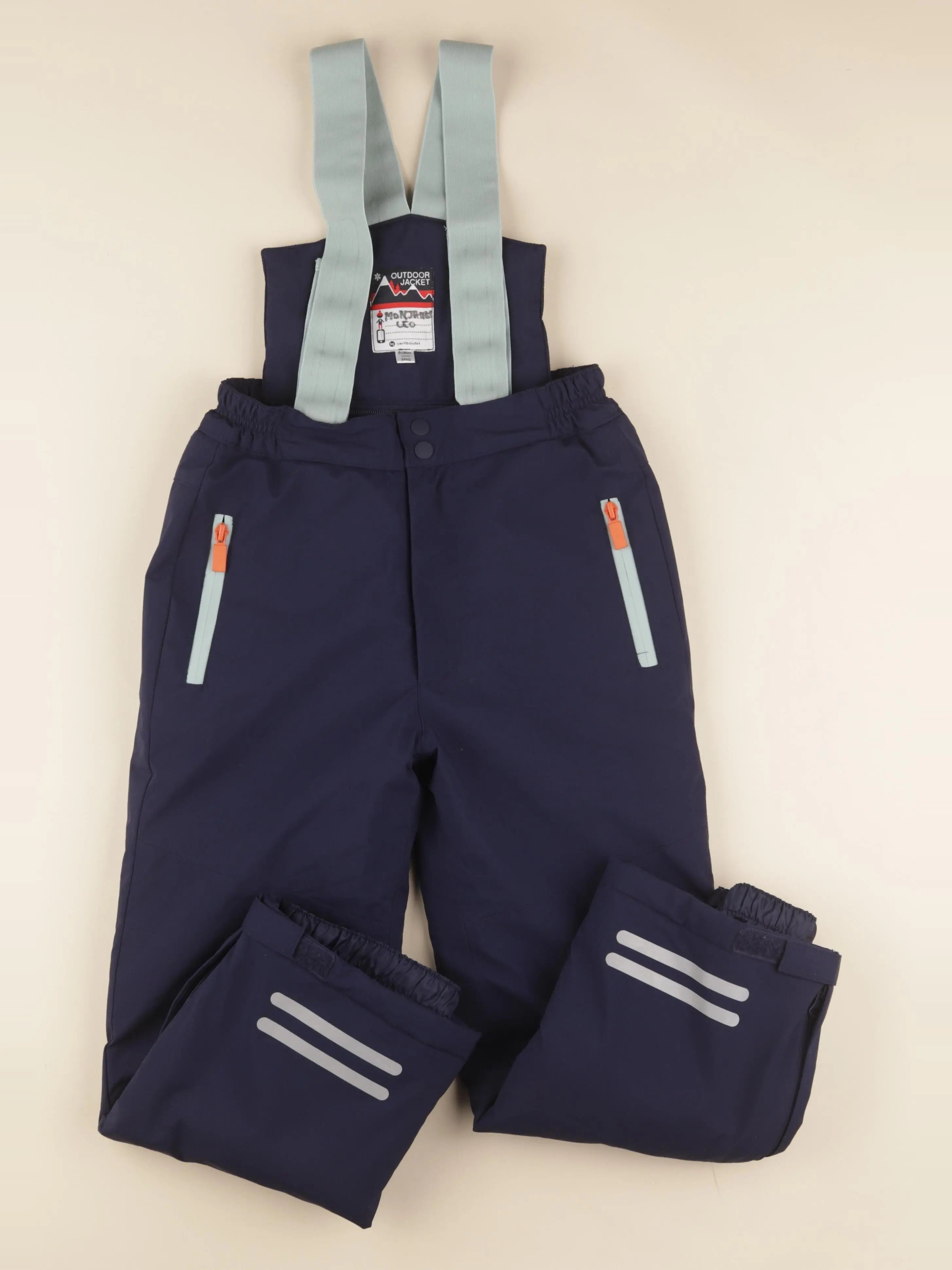 Vertbaudet - pantalon de ski bleu - 8 ans