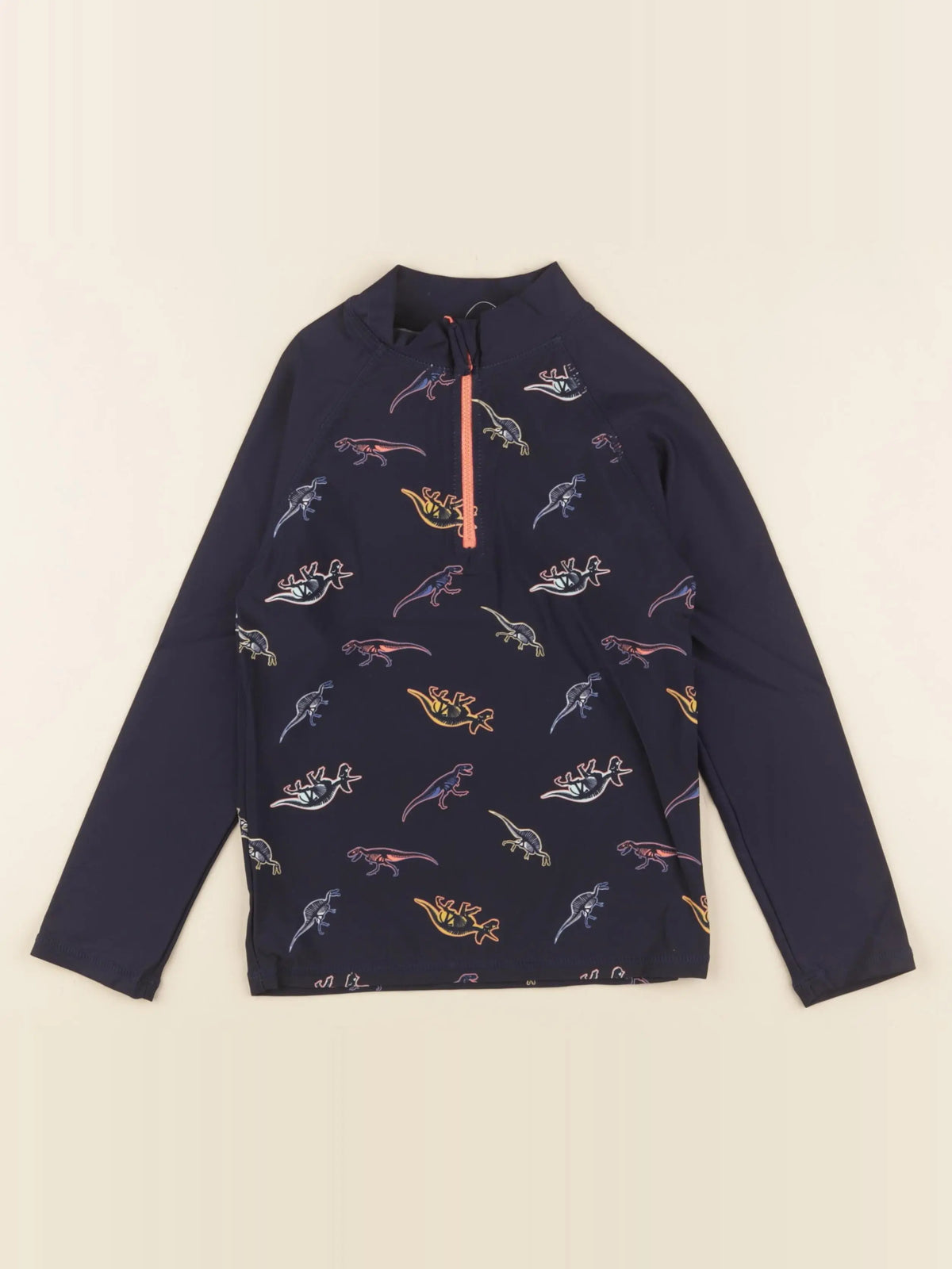 Vertbaudet - tee-shirt de bain bleu - 8 ans