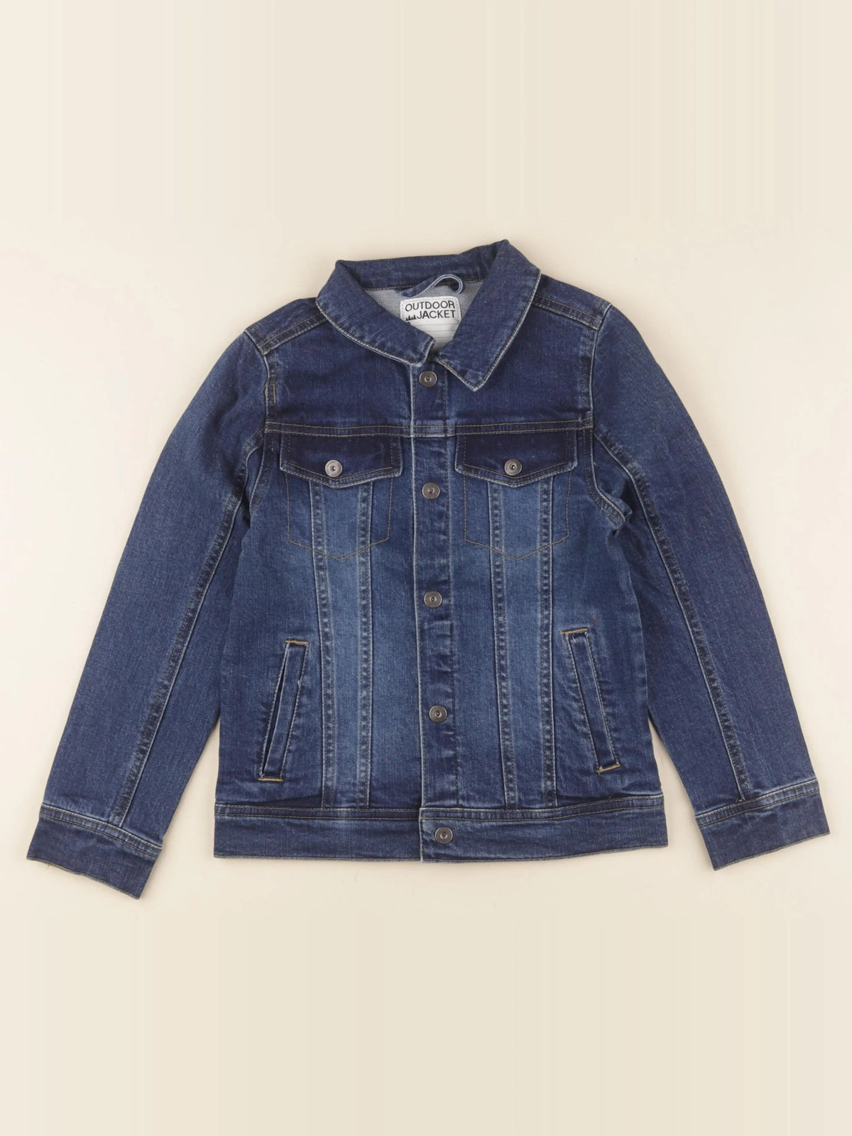 Vertbaudet - veste bleu - 8 ans