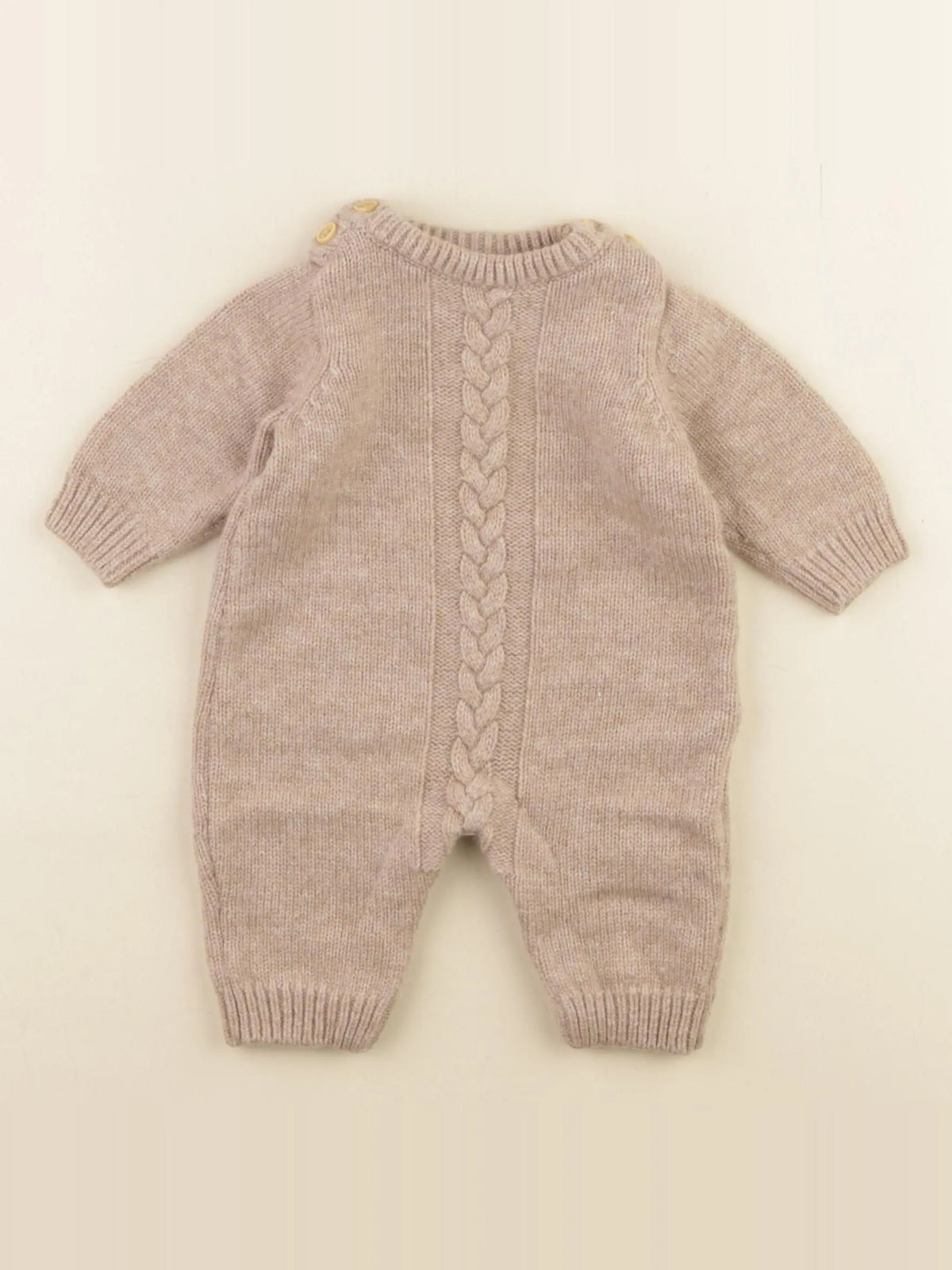 Boutchou - combinaison marron - 1 mois