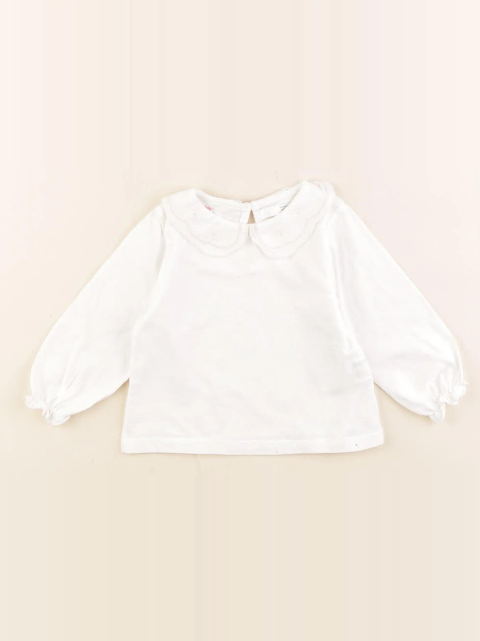 Zara - tee-shirt blanc - 3/6 mois