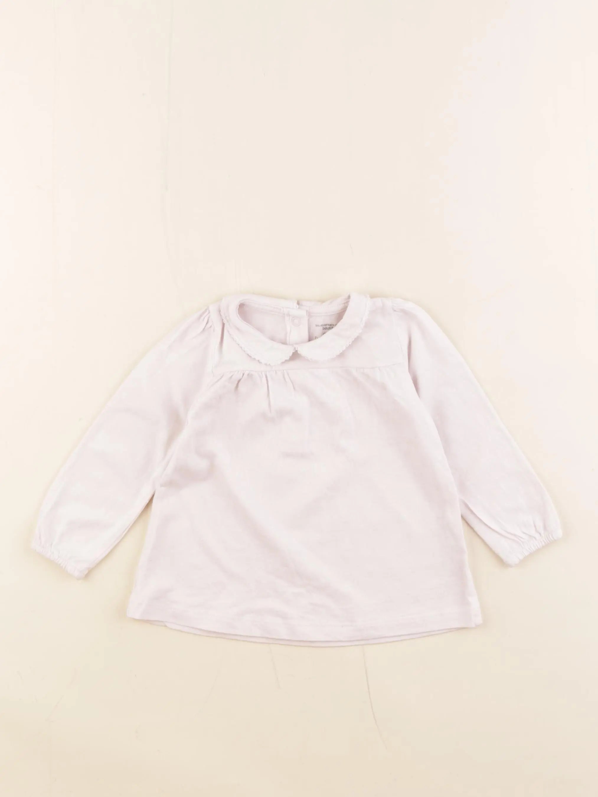 Boutchou - tee-shirt beige - 9 mois