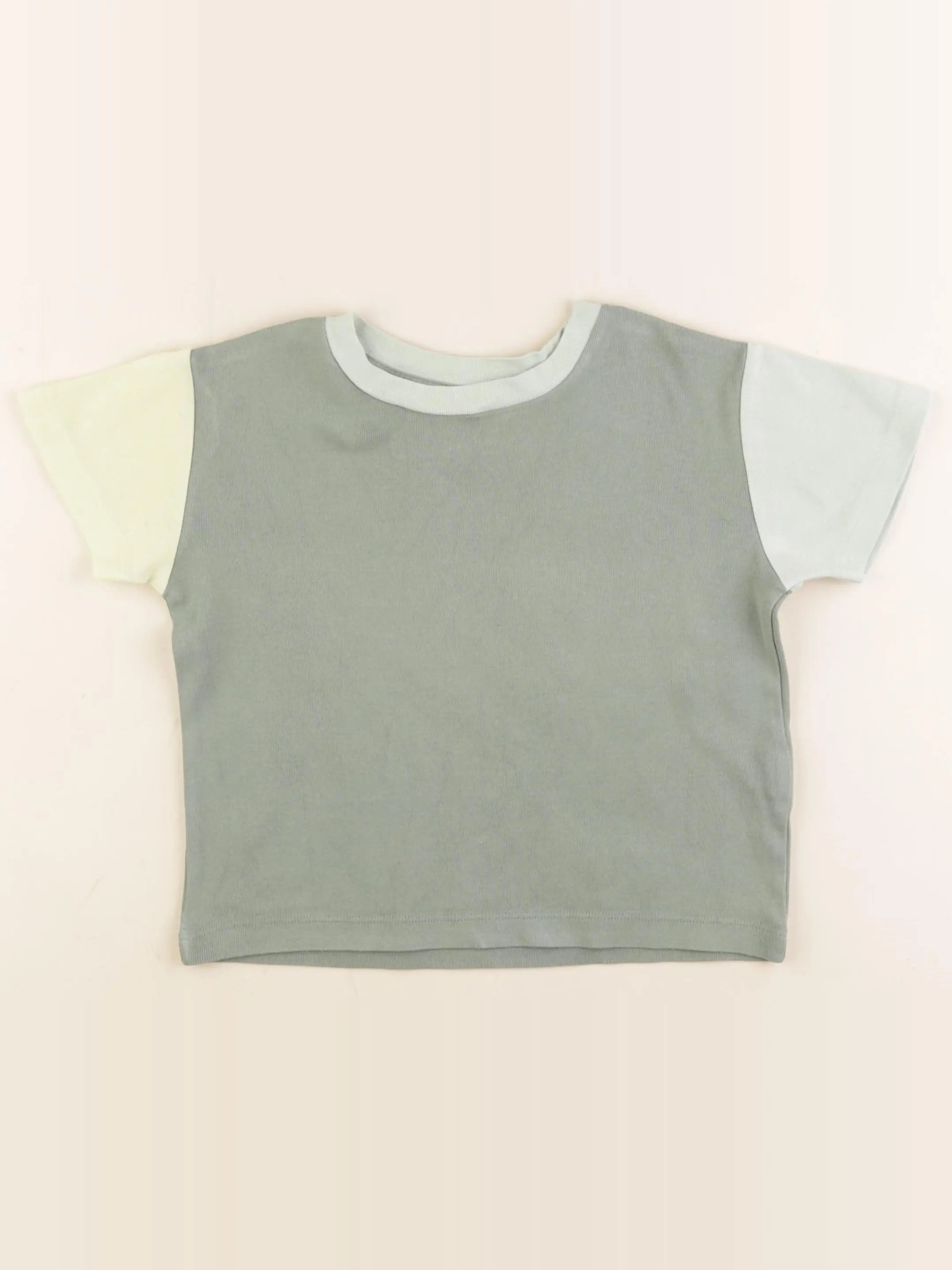 Monoprix - tee-shirt vert - 4 ans