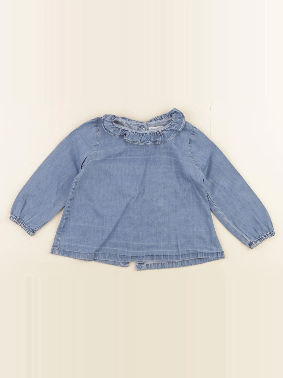 Eden & Victor - blouse bleu - 2 ans