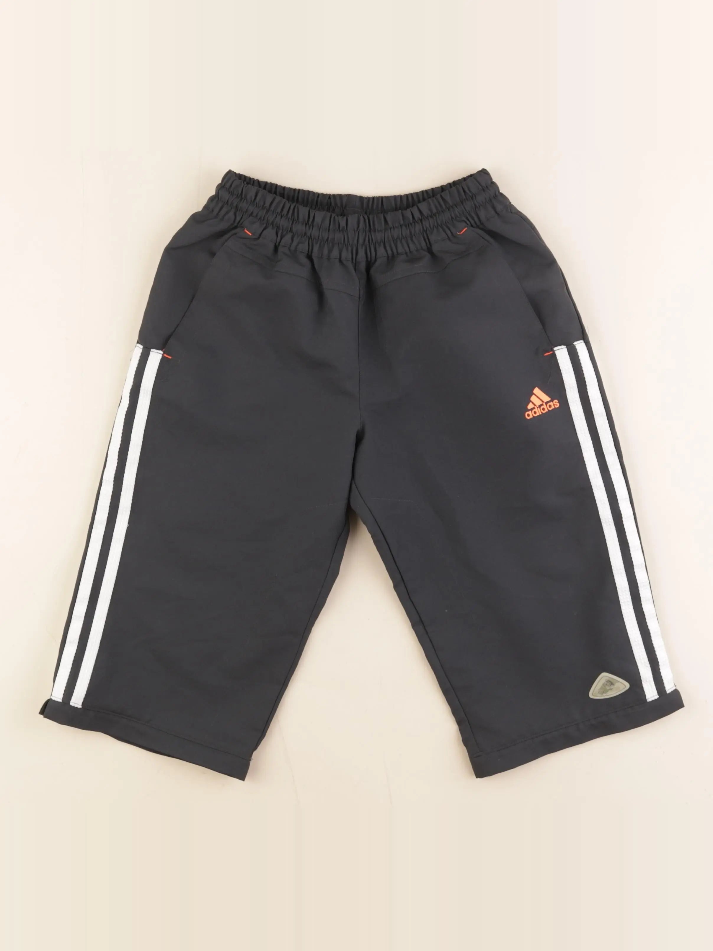 Adidas - pantacourt gris - 8 ans