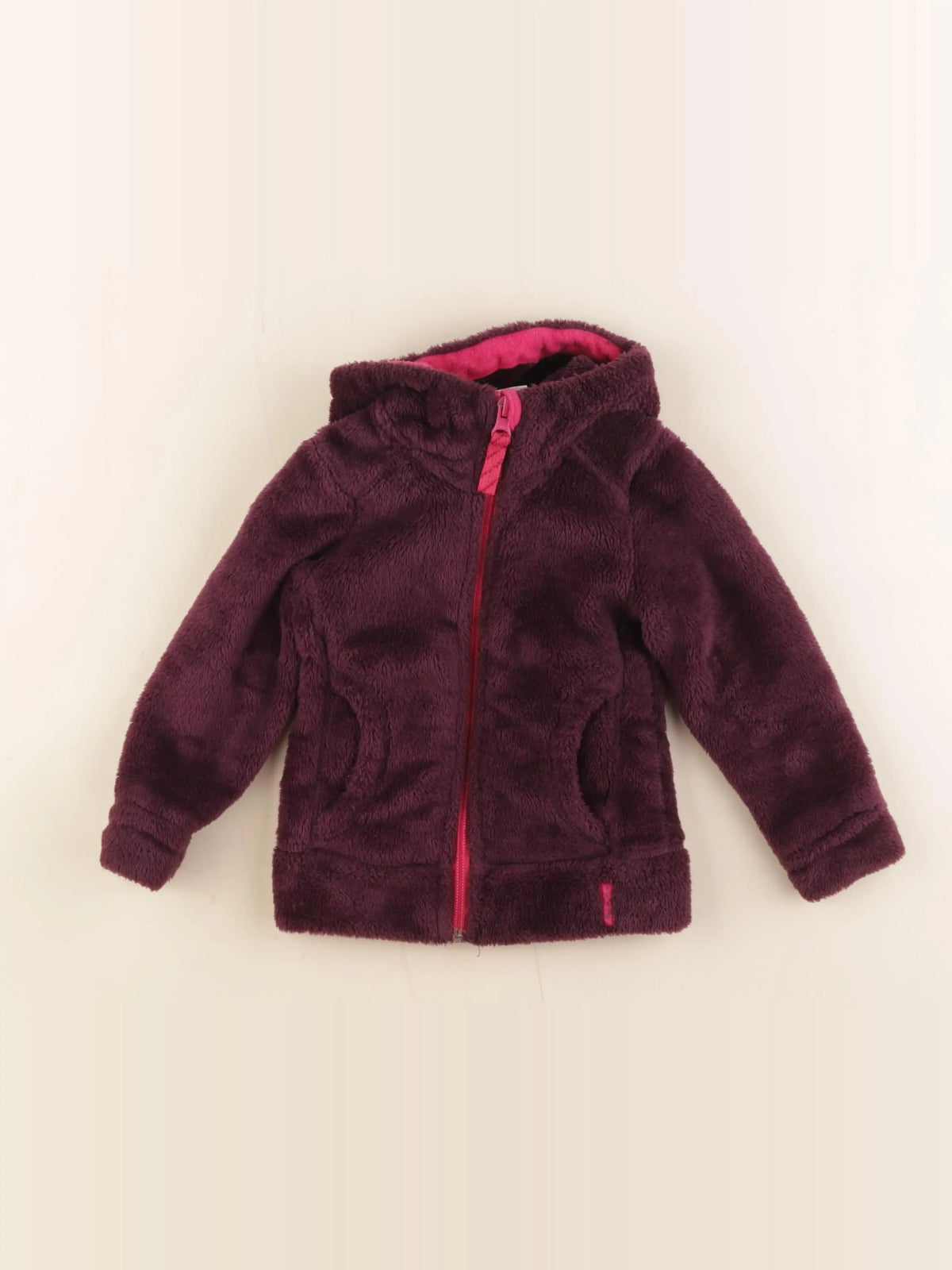 Decathlon ski - polaire violet - 2 ans