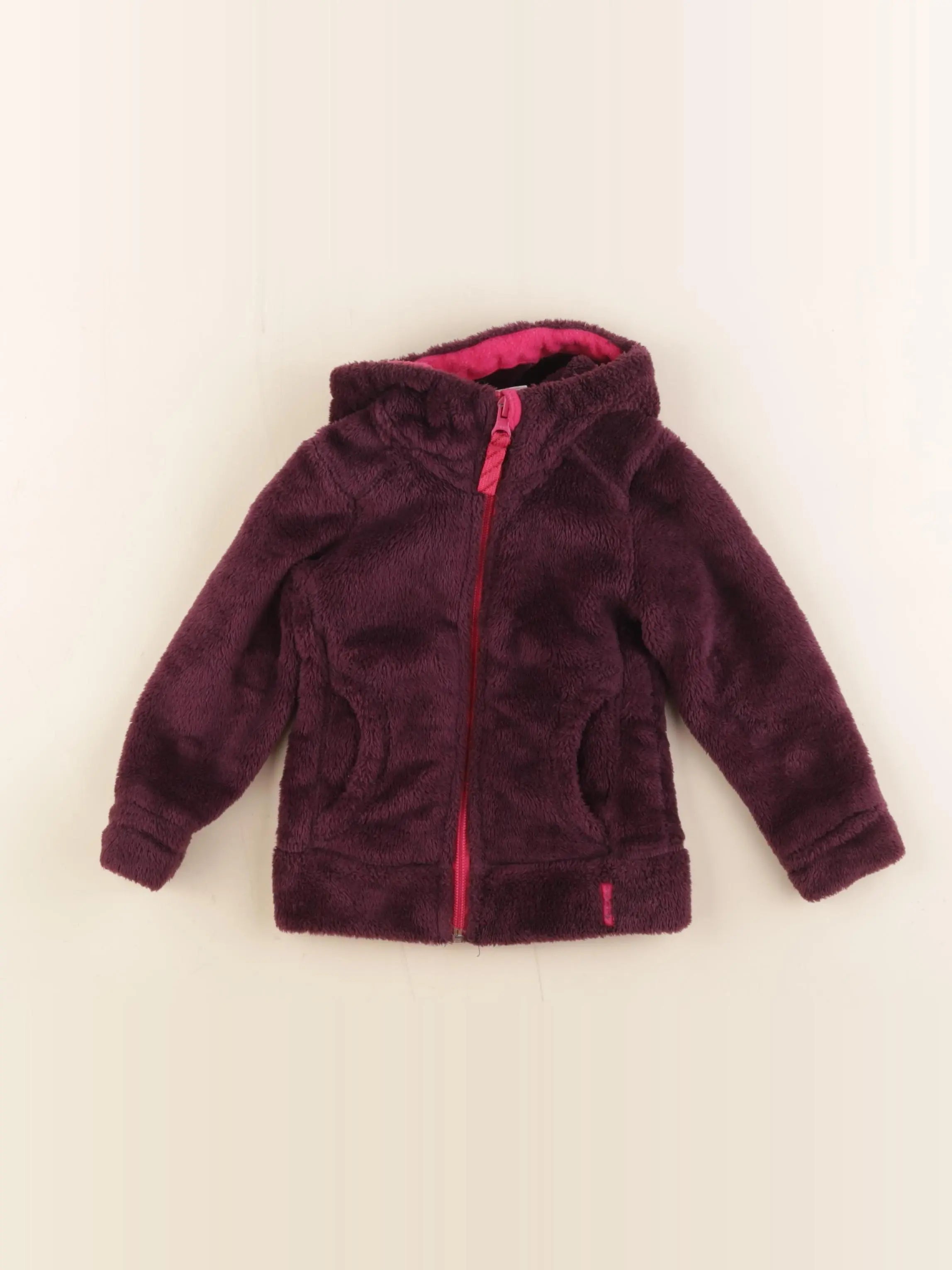 Decathlon ski - polaire violet - 2 ans