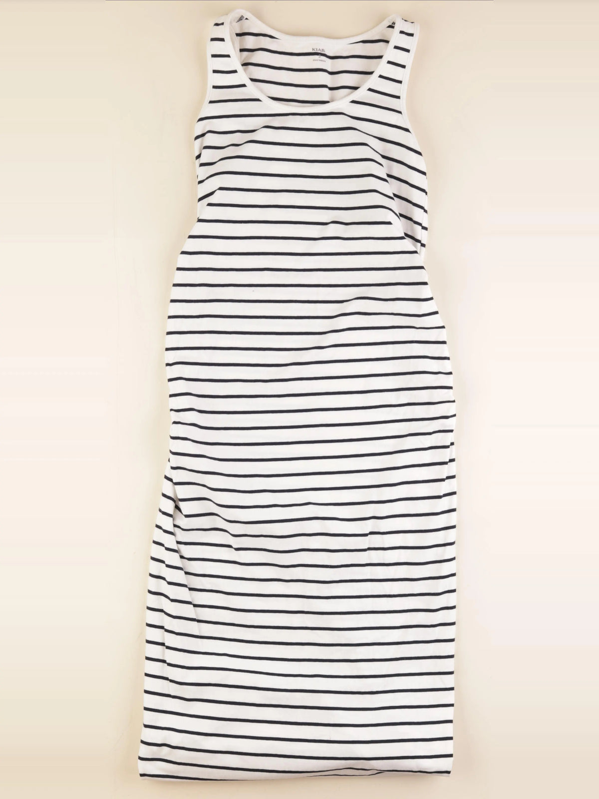 Kiabi - robe grossesse bleu, blanc - s