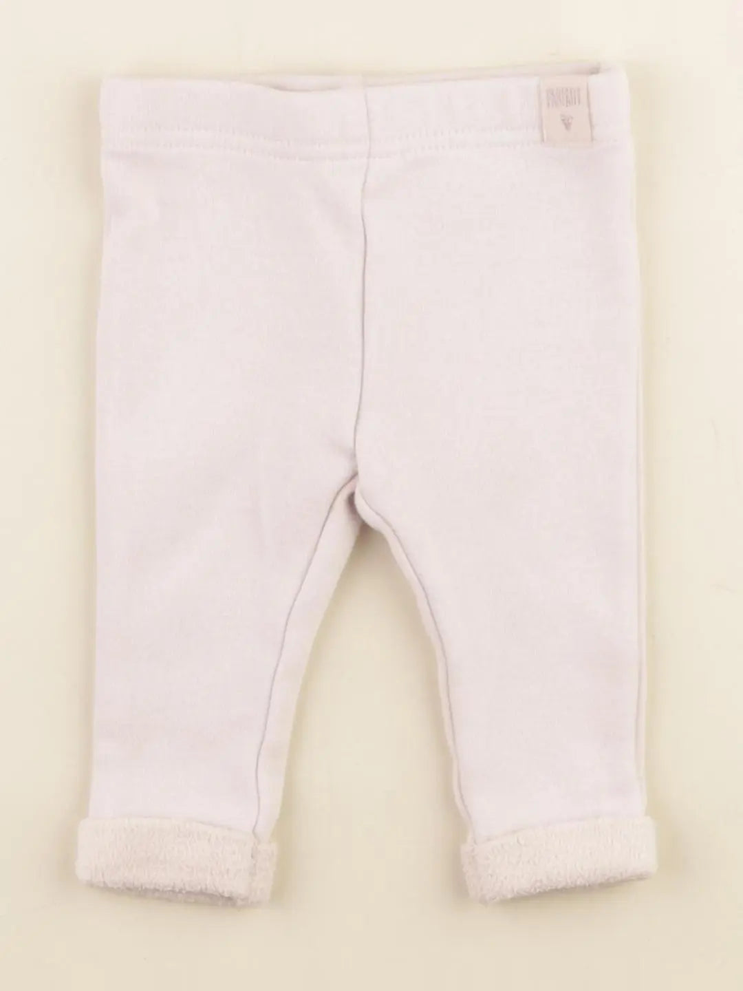 Tape à l'oeil - legging doublé rose - 6 mois