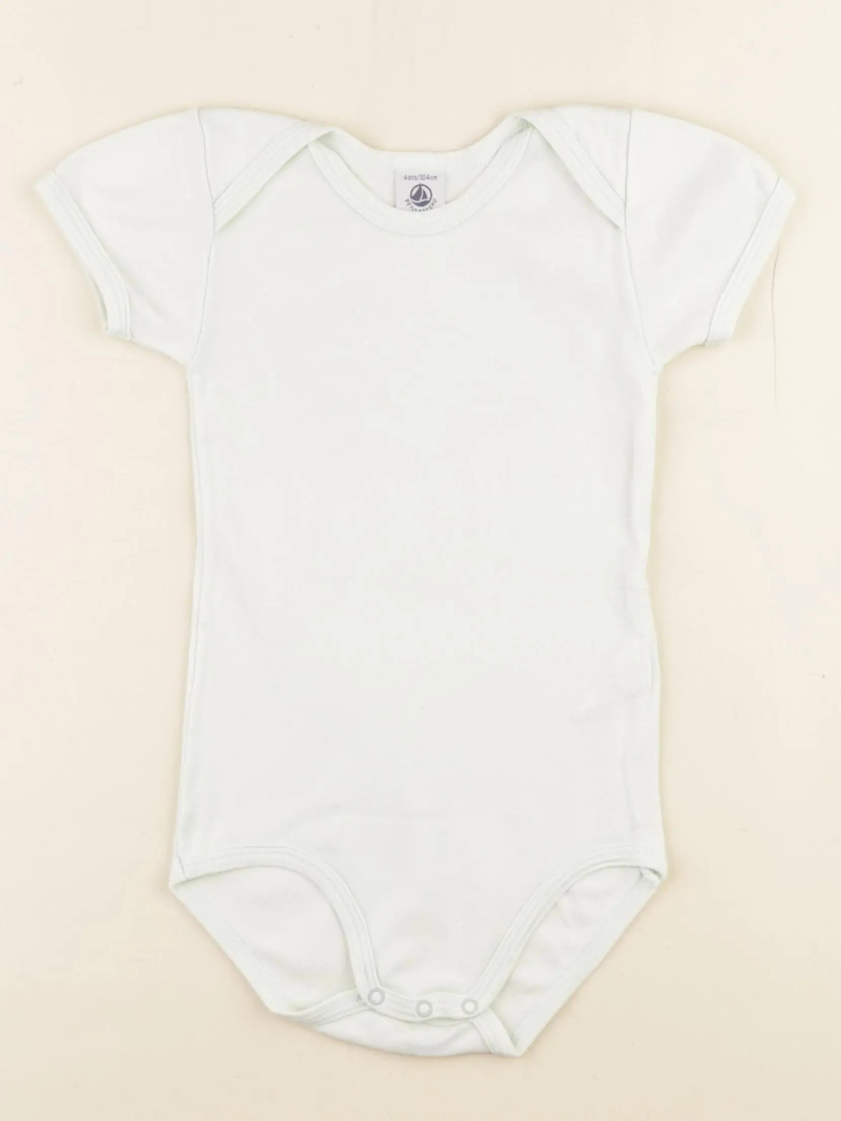 Petit Bateau - body vert - 4 ans