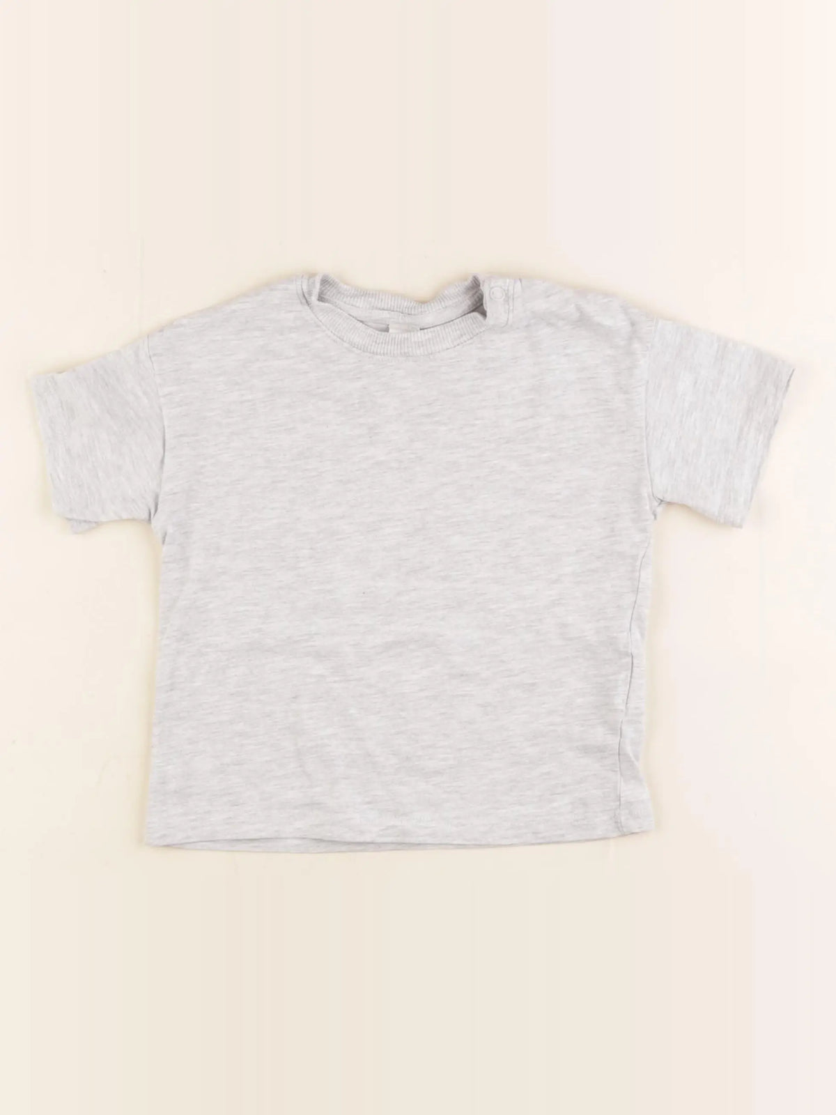 H&M - tee-shirt gris - 12/18 mois