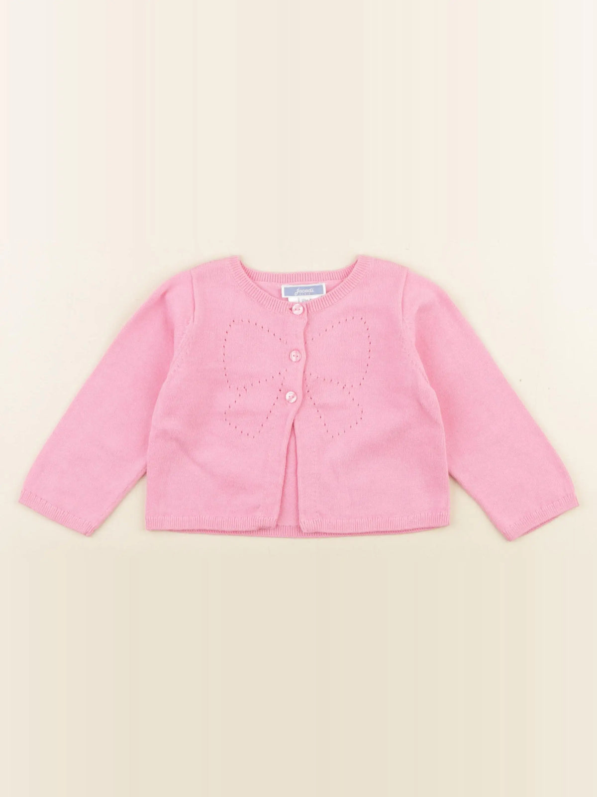 Jacadi - gilet rose - 18 mois