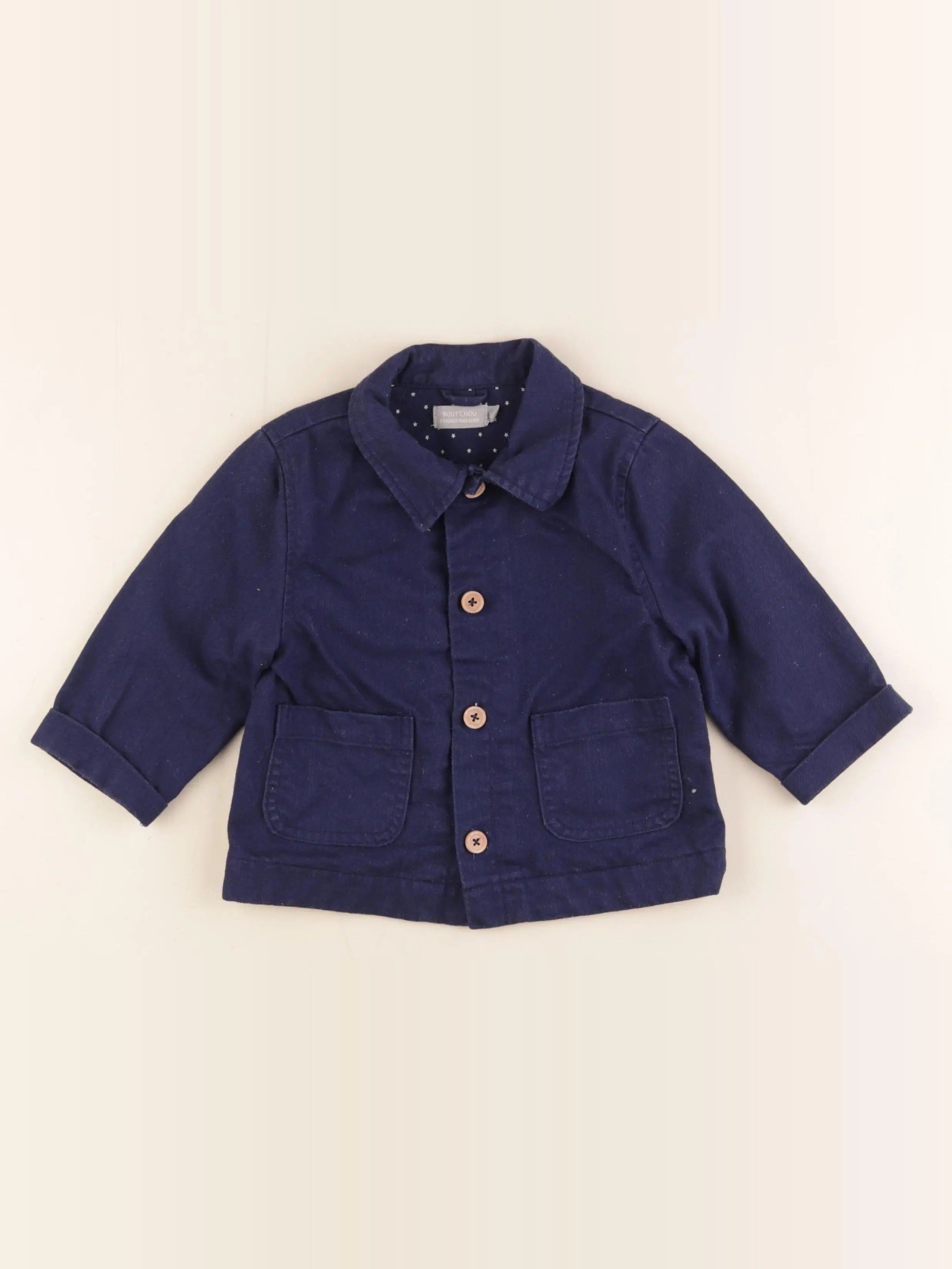 Boutchou - veste bleu - 18 mois