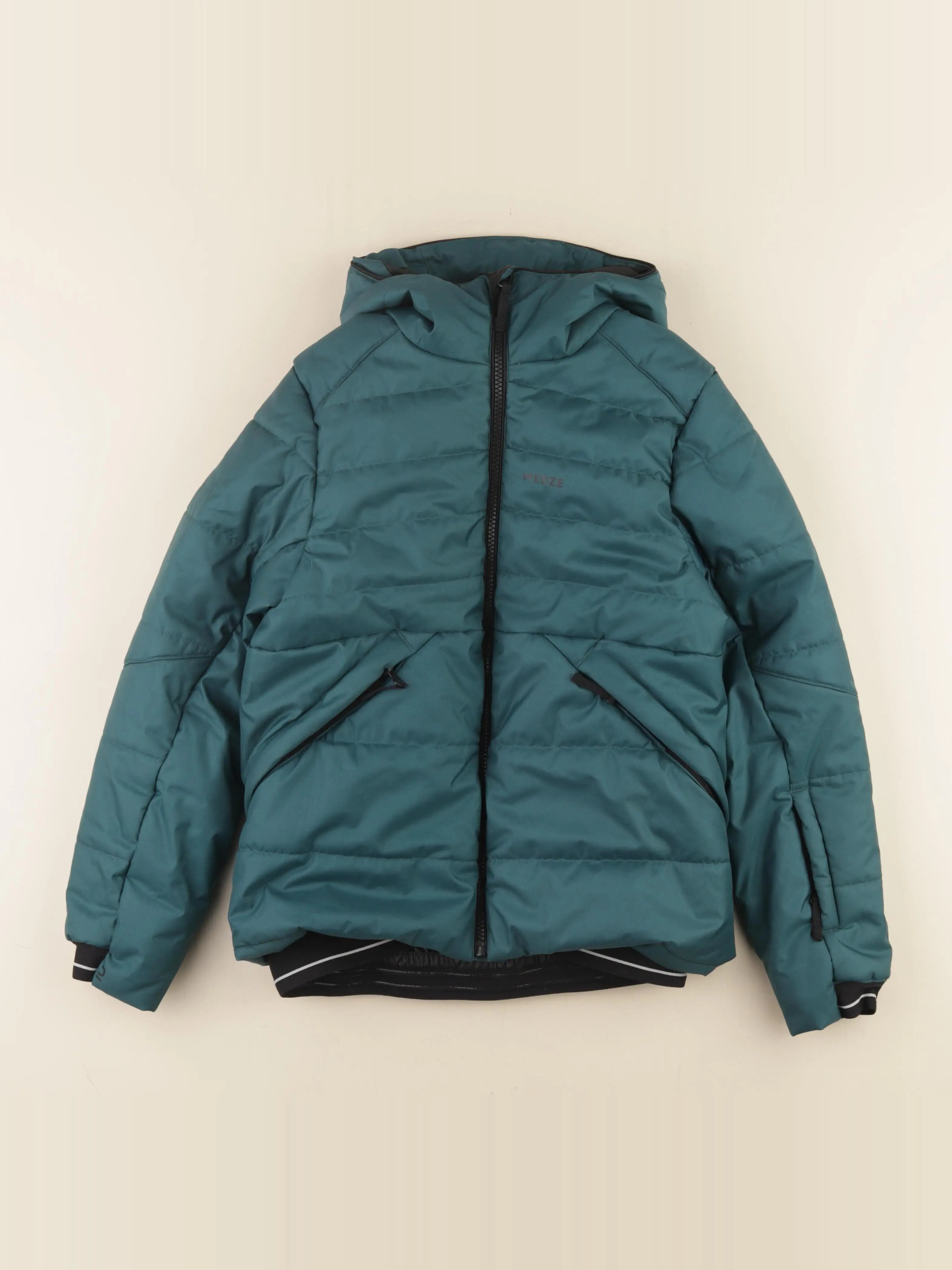 Decathlon ski - manteau de ski vert - 10 ans