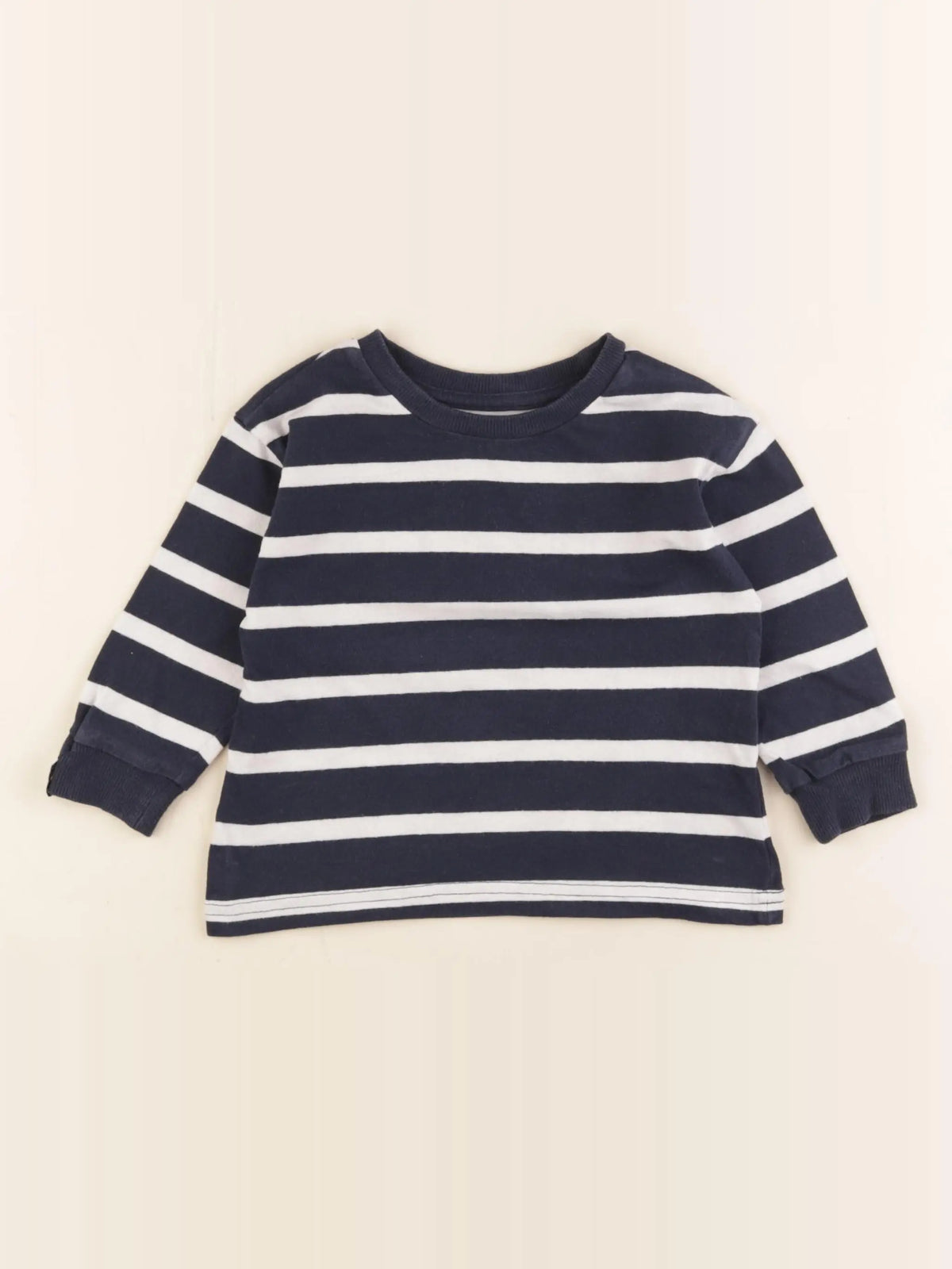 Vertbaudet - tee-shirt bleu - 2 ans