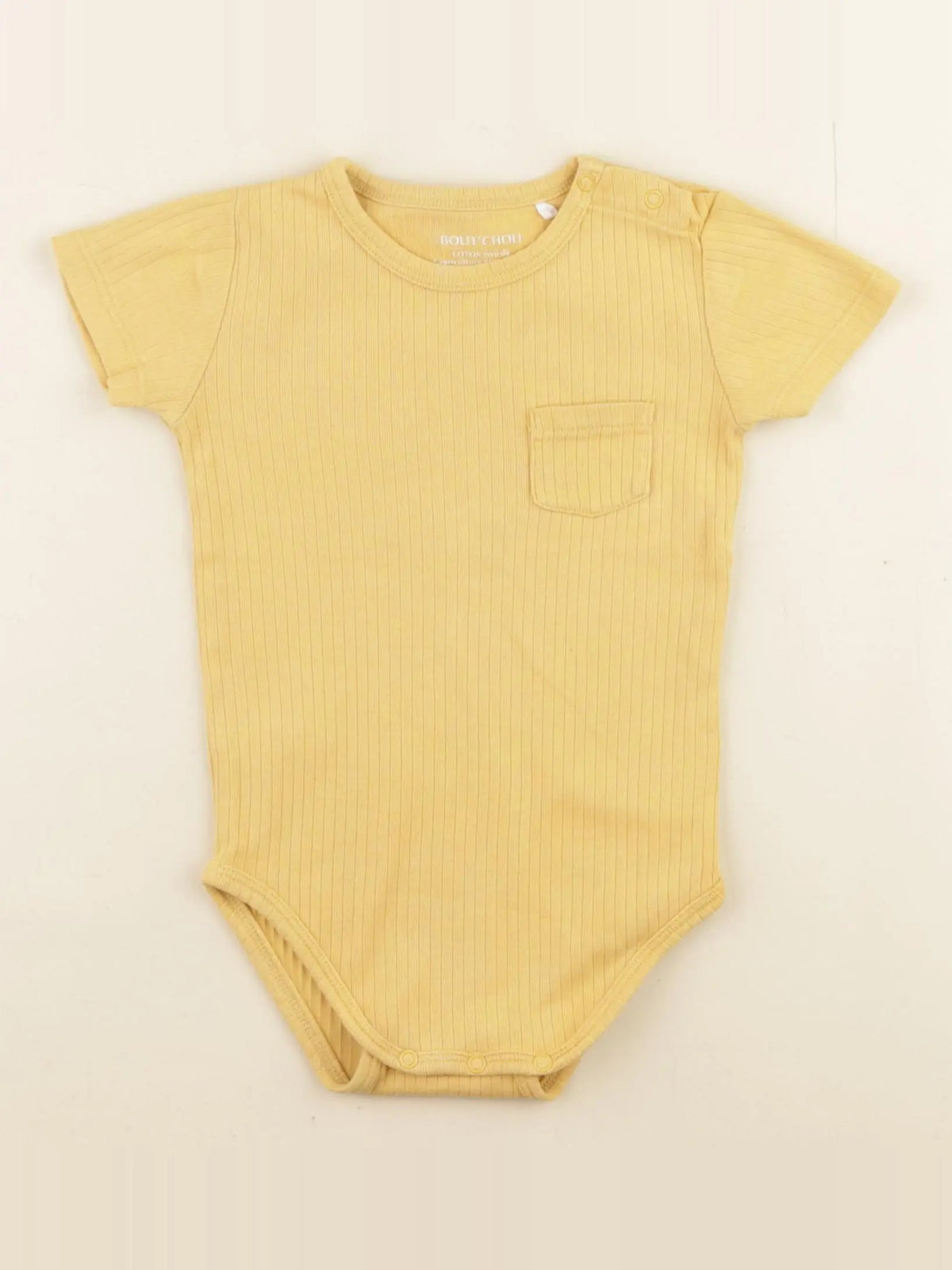 Boutchou - body jaune - 18 mois