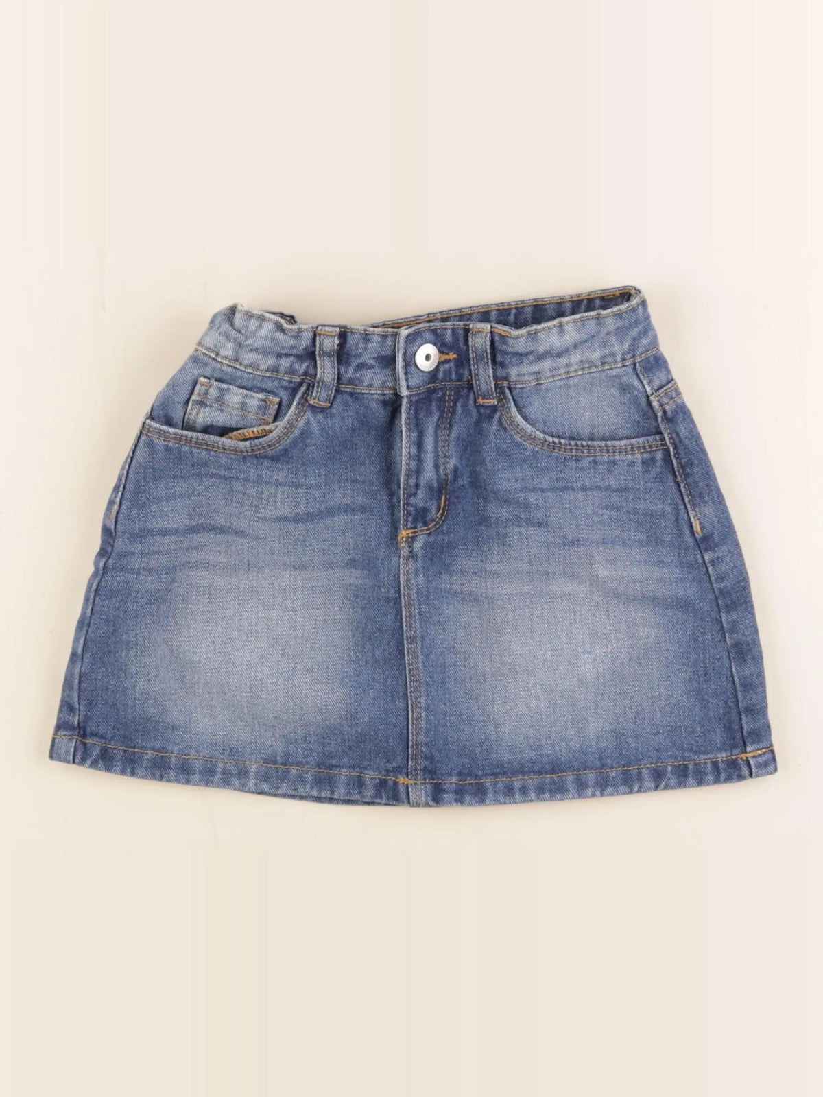Vertbaudet - jupe bleu - 7 ans
