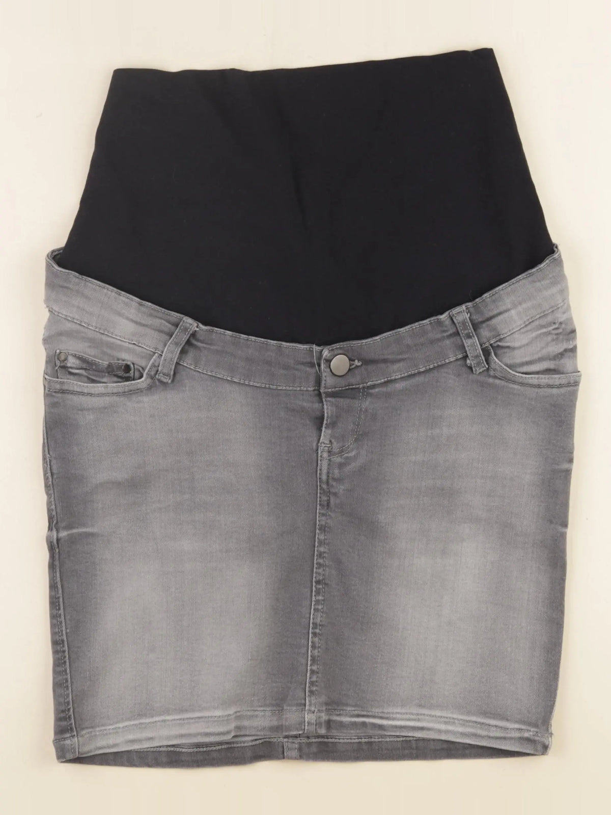 La Halle - jupe grossesse gris - 38