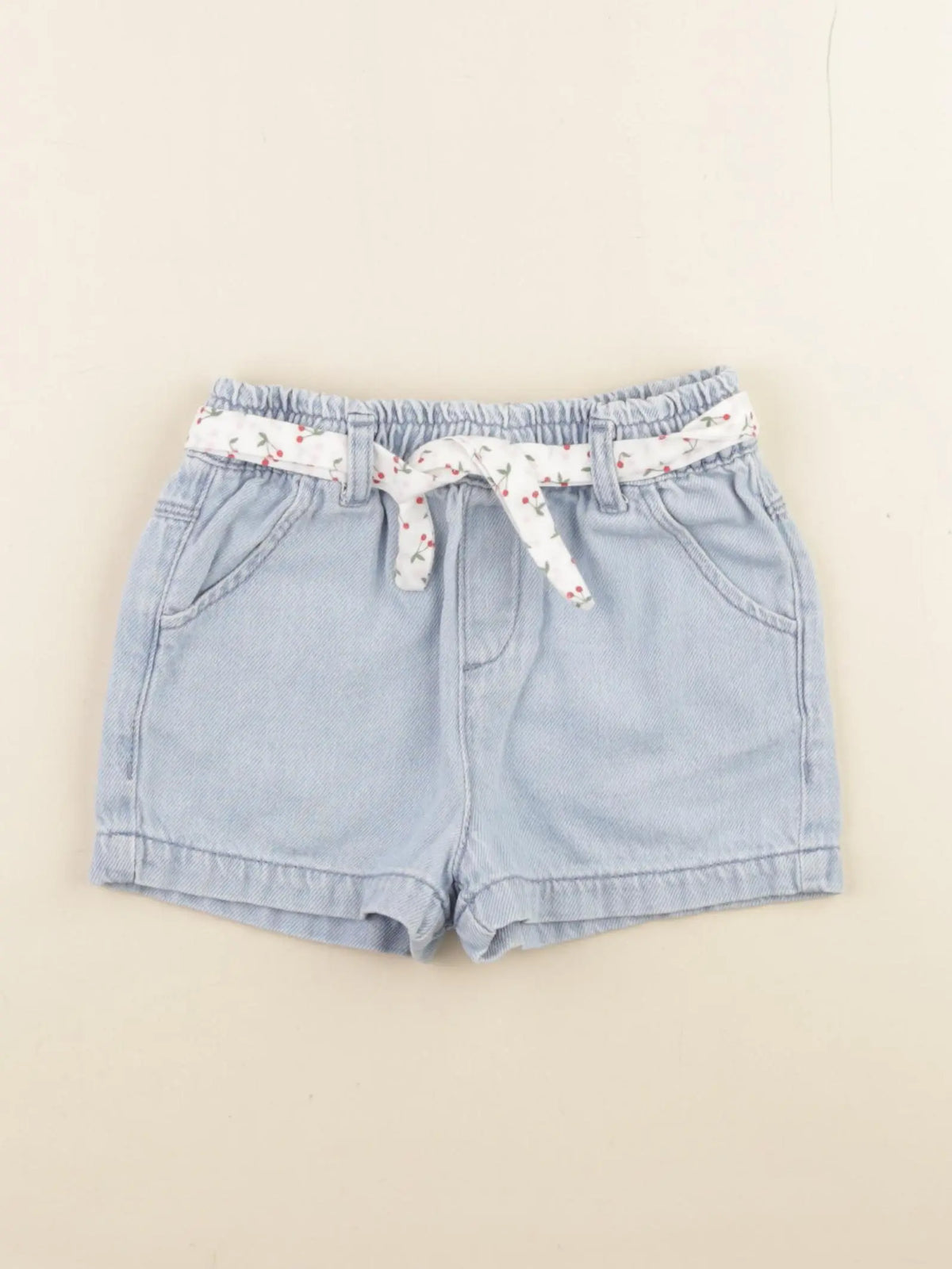 Vertbaudet - short bleu - 36 mois