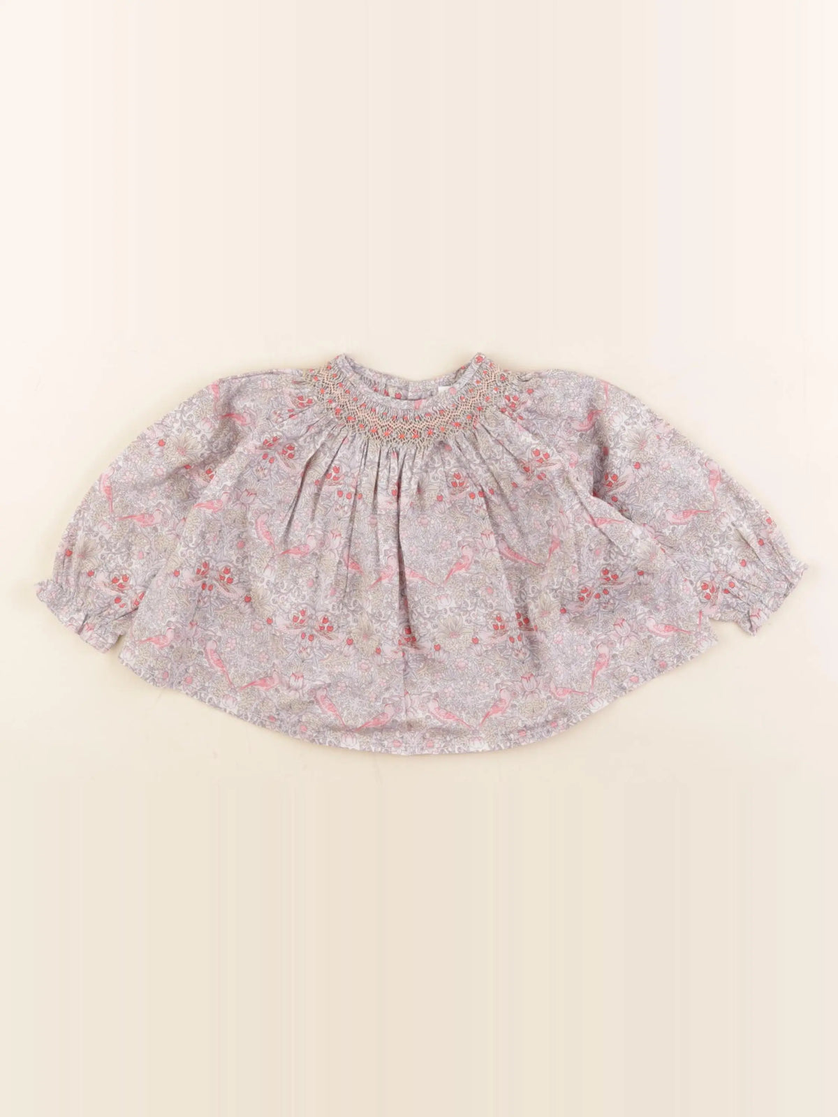 Bonpoint - blouse multicolore - 6 mois