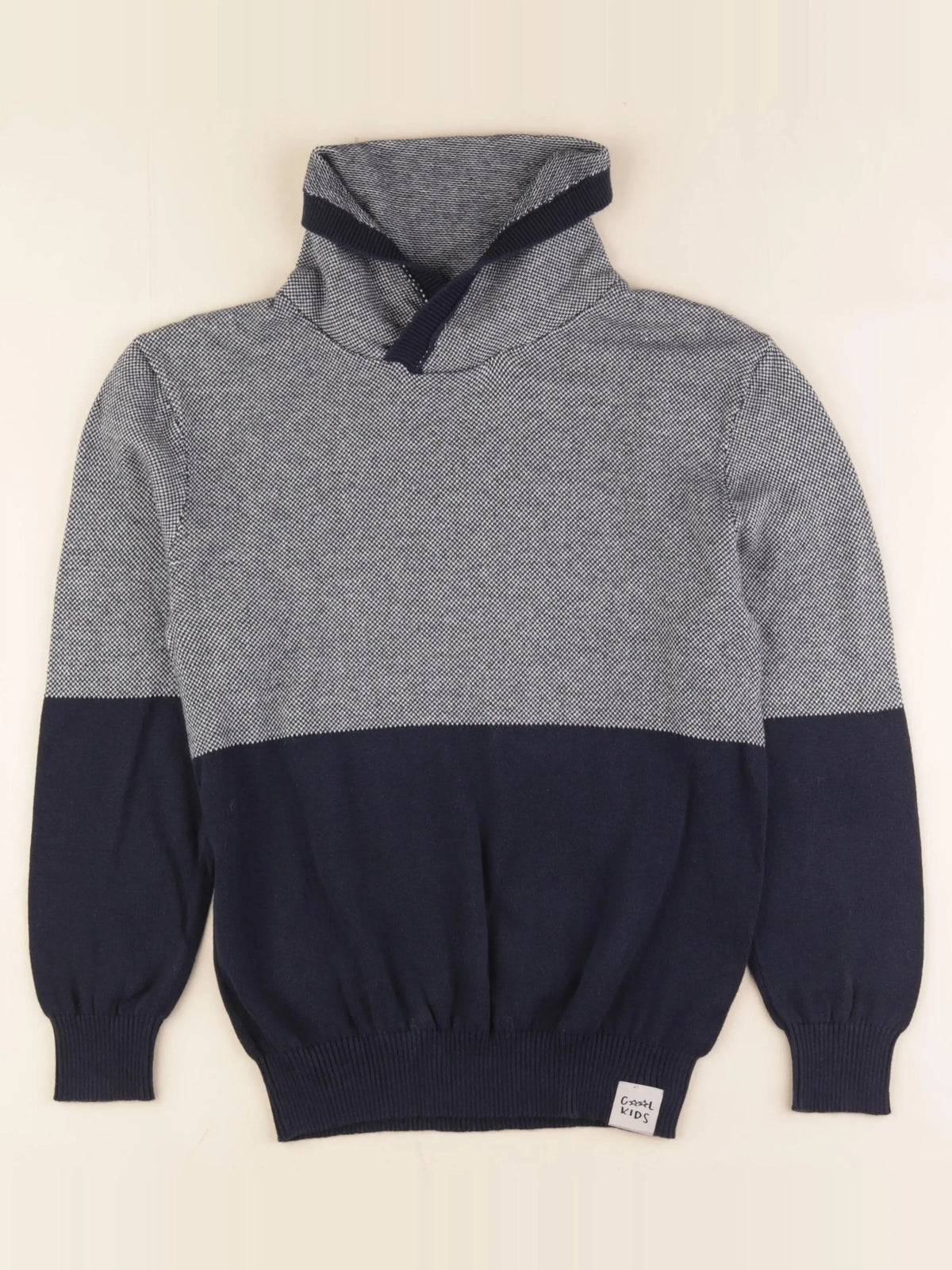 Vertbaudet - pull bleu - 12 ans