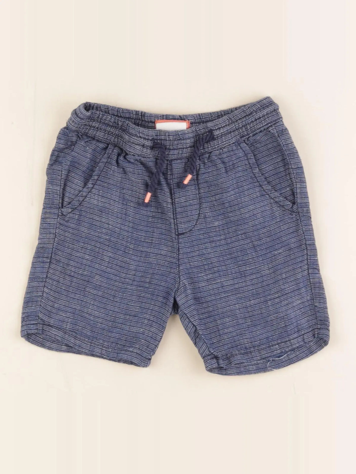 Zara - short bleu - 9/12 mois