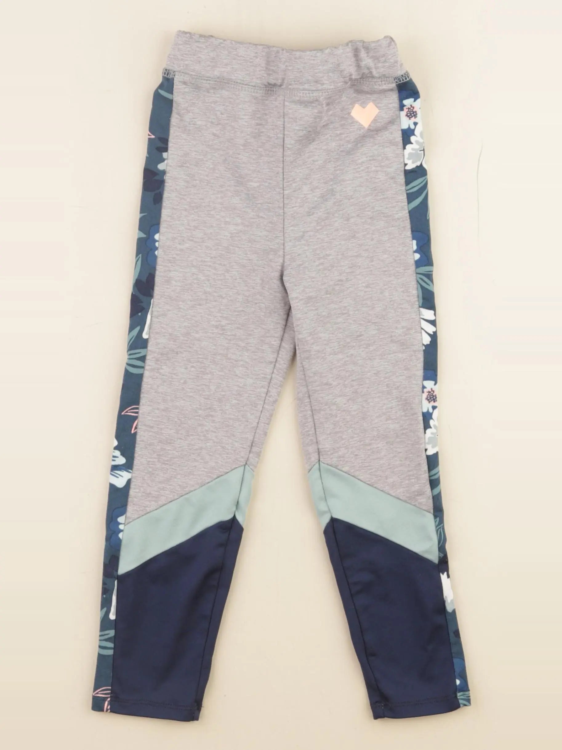 Vertbaudet - legging coton gris - 4 ans