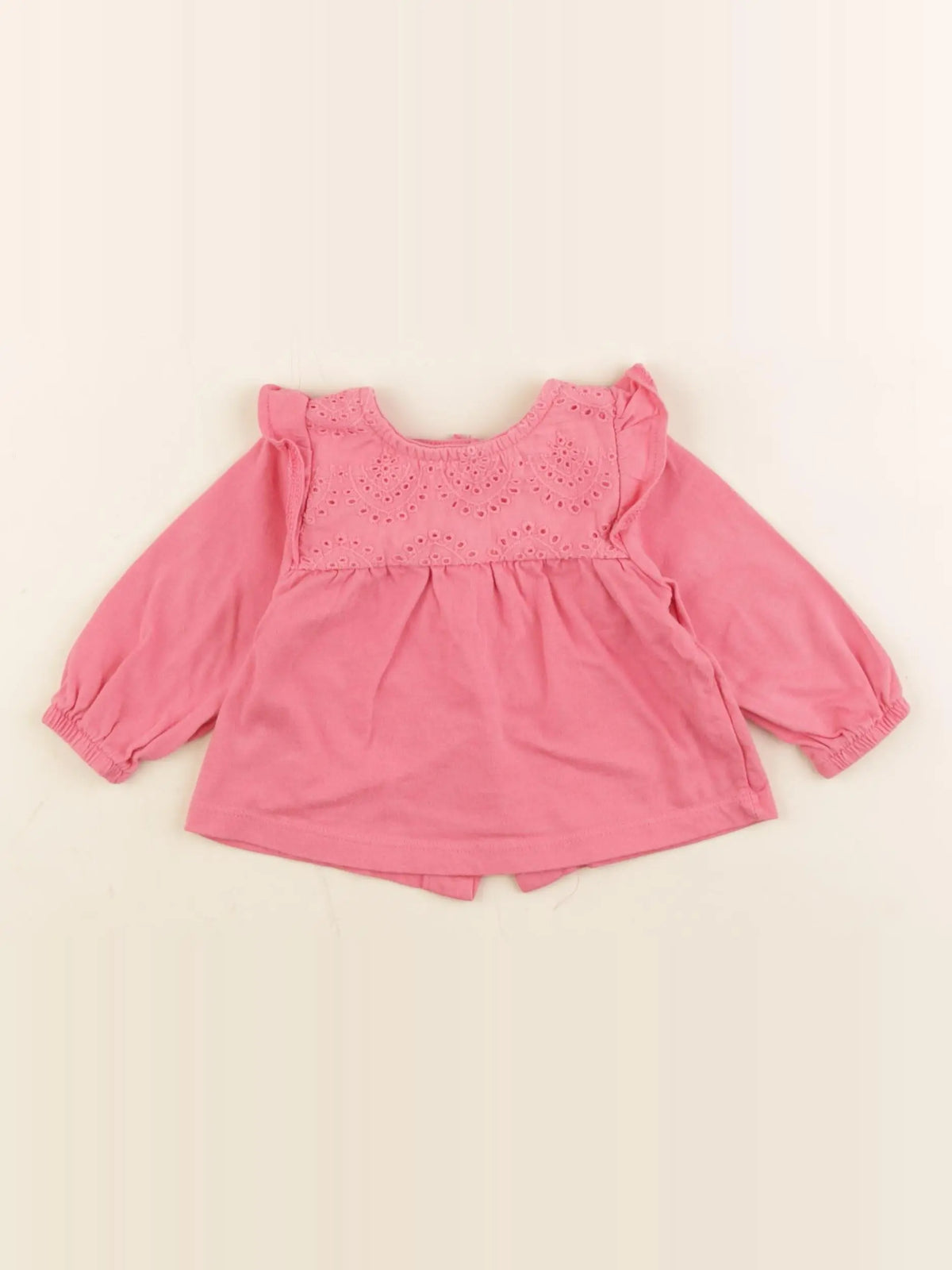 Tape à l'oeil - tee-shirt rose - 3 mois